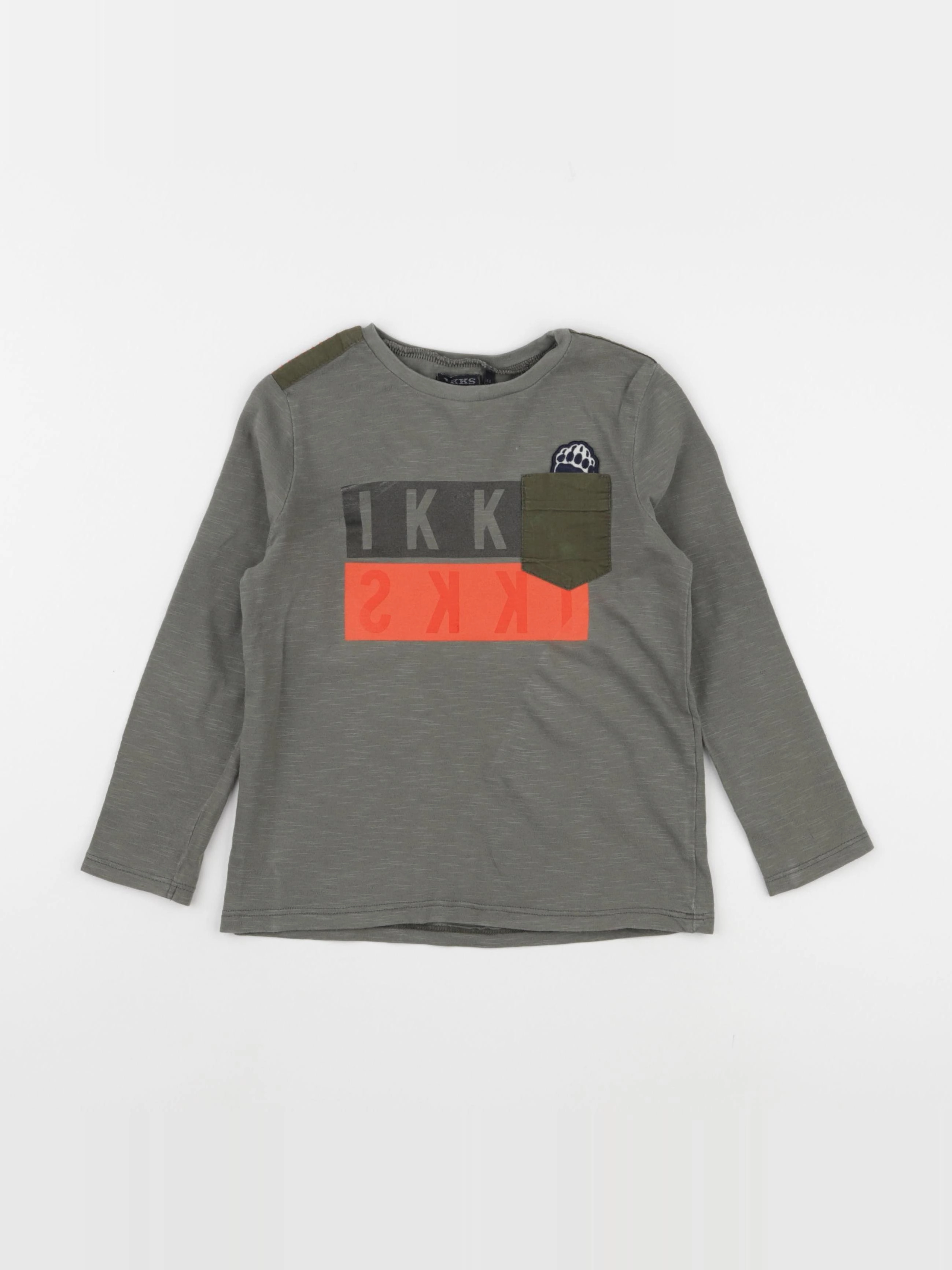IKKS - tee-shirt vert - 4 ans