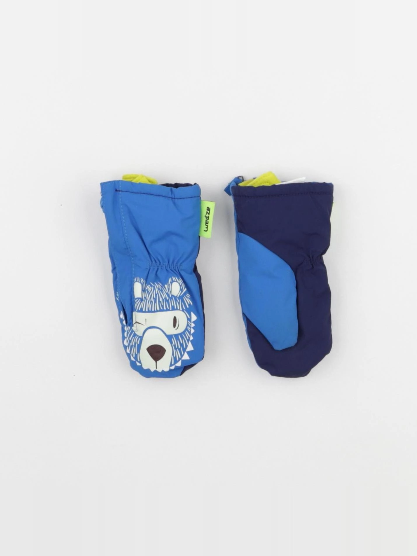 Decathlon ski - moufles de ski bleu - 18/24 mois