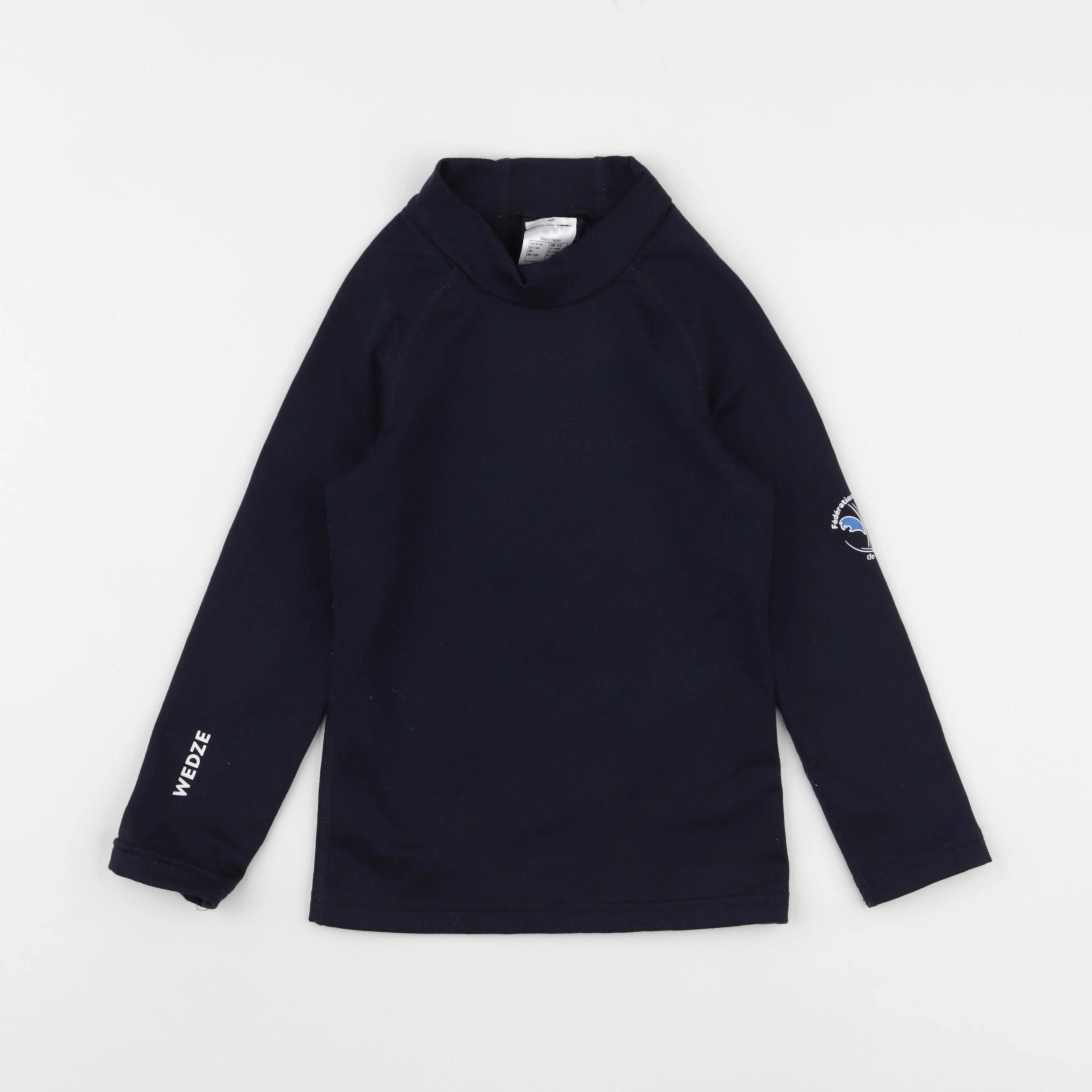 Decathlon ski - sous-pull technique bleu - 4 ans