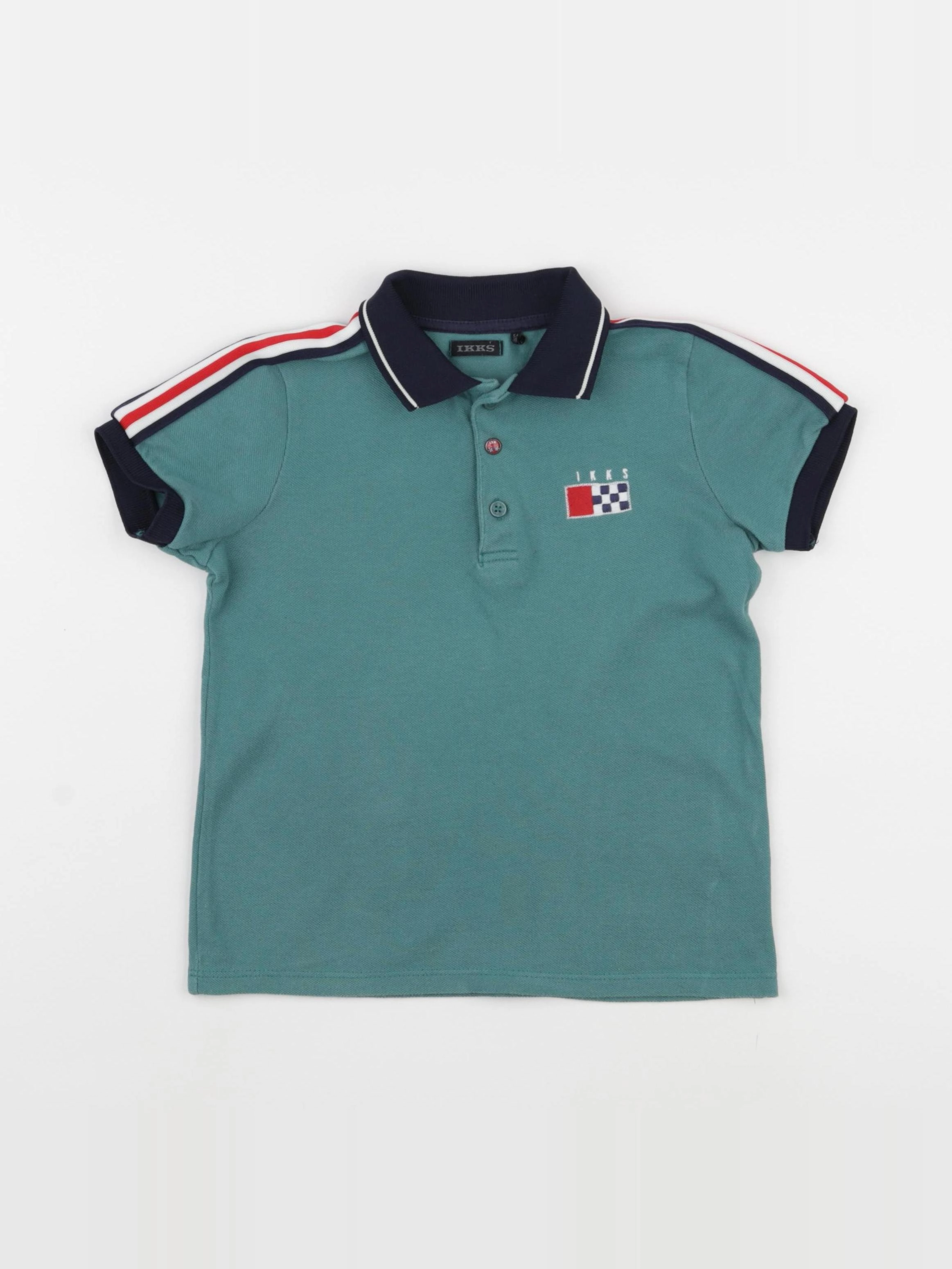 IKKS - polo vert - 5 ans