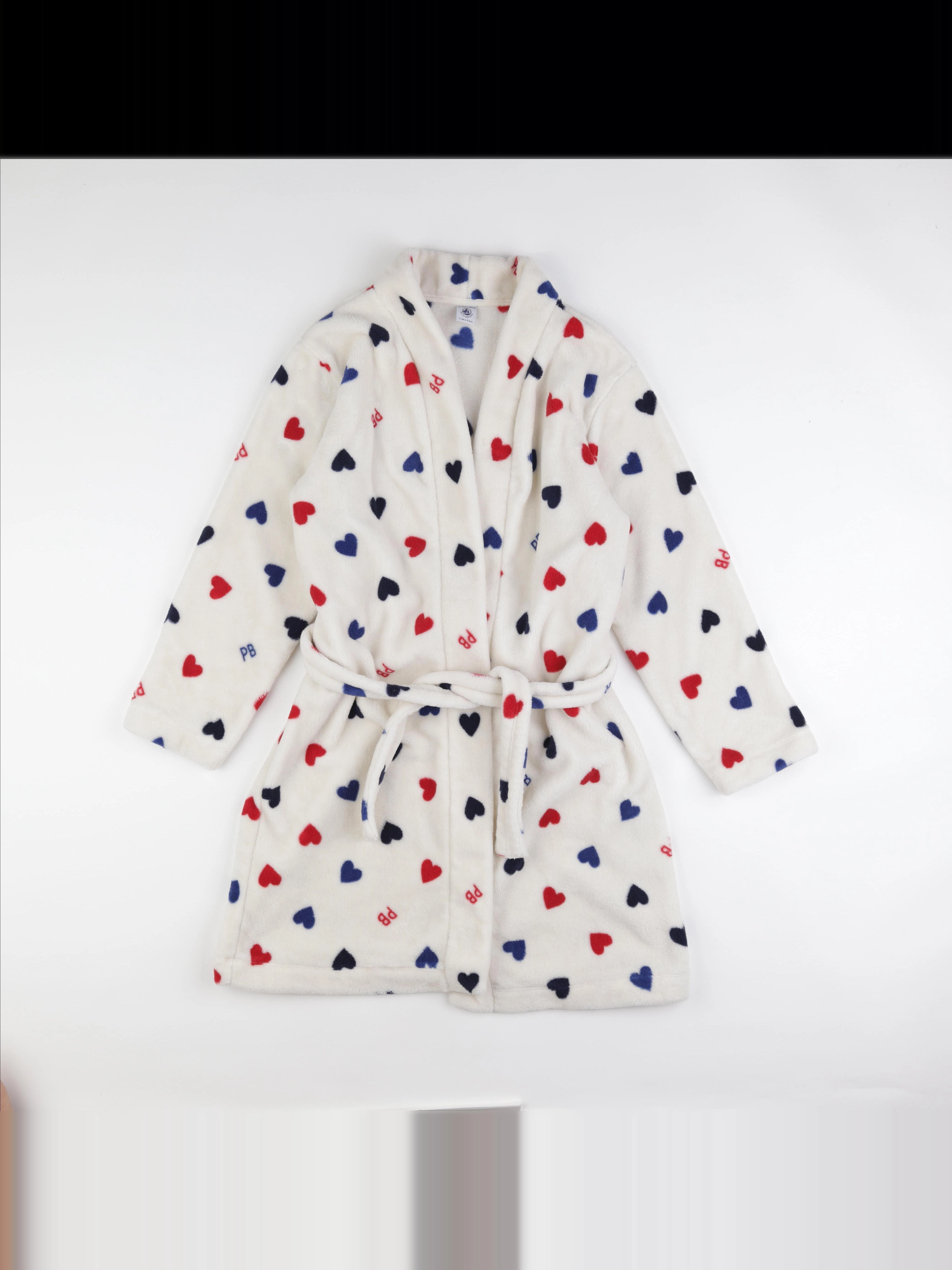 Petit Bateau - robe de chambre multicolore - 10/12 ans