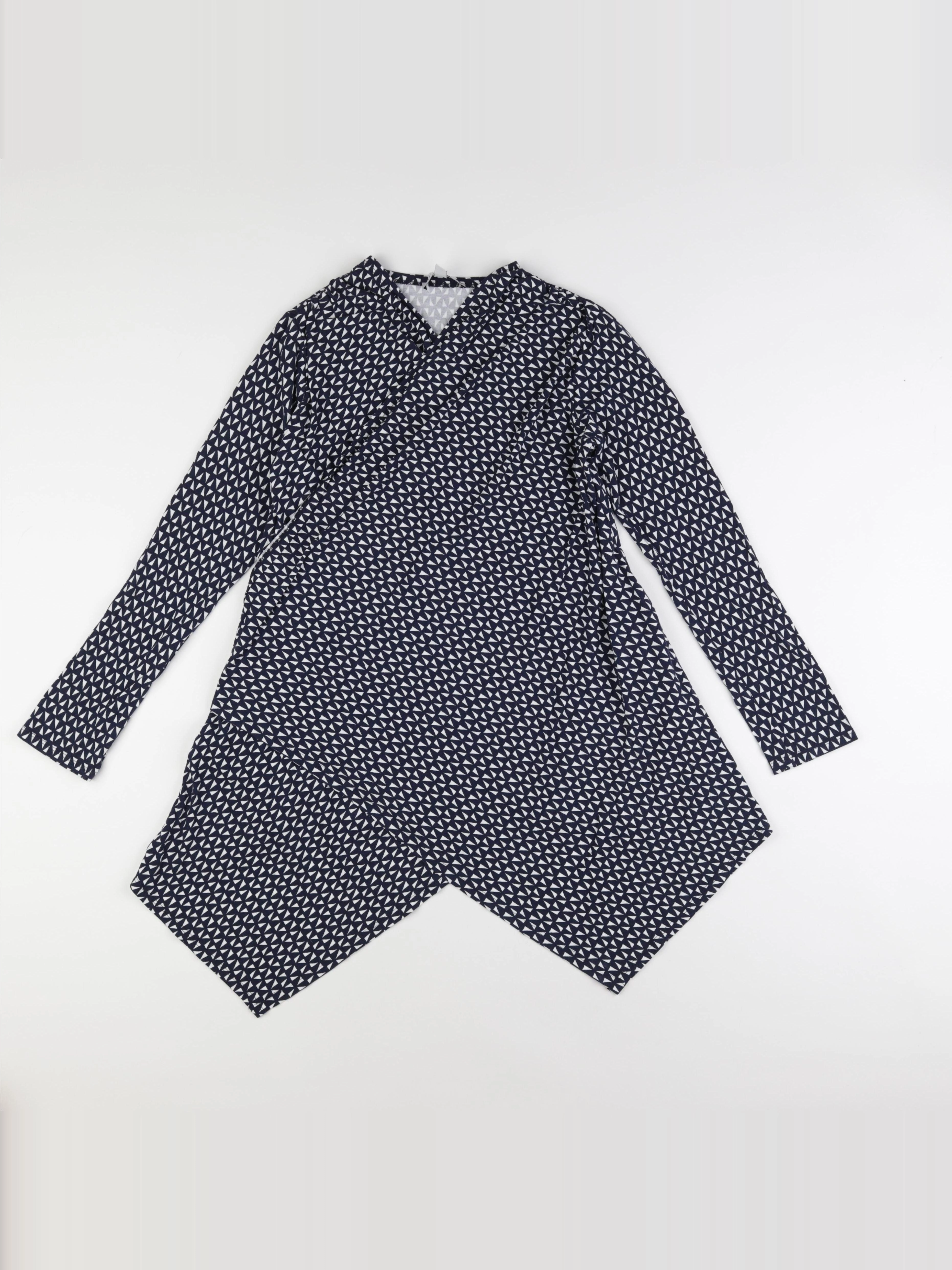 Envie de fraise - gilet grossesse bleu, blanc - 40 à 42