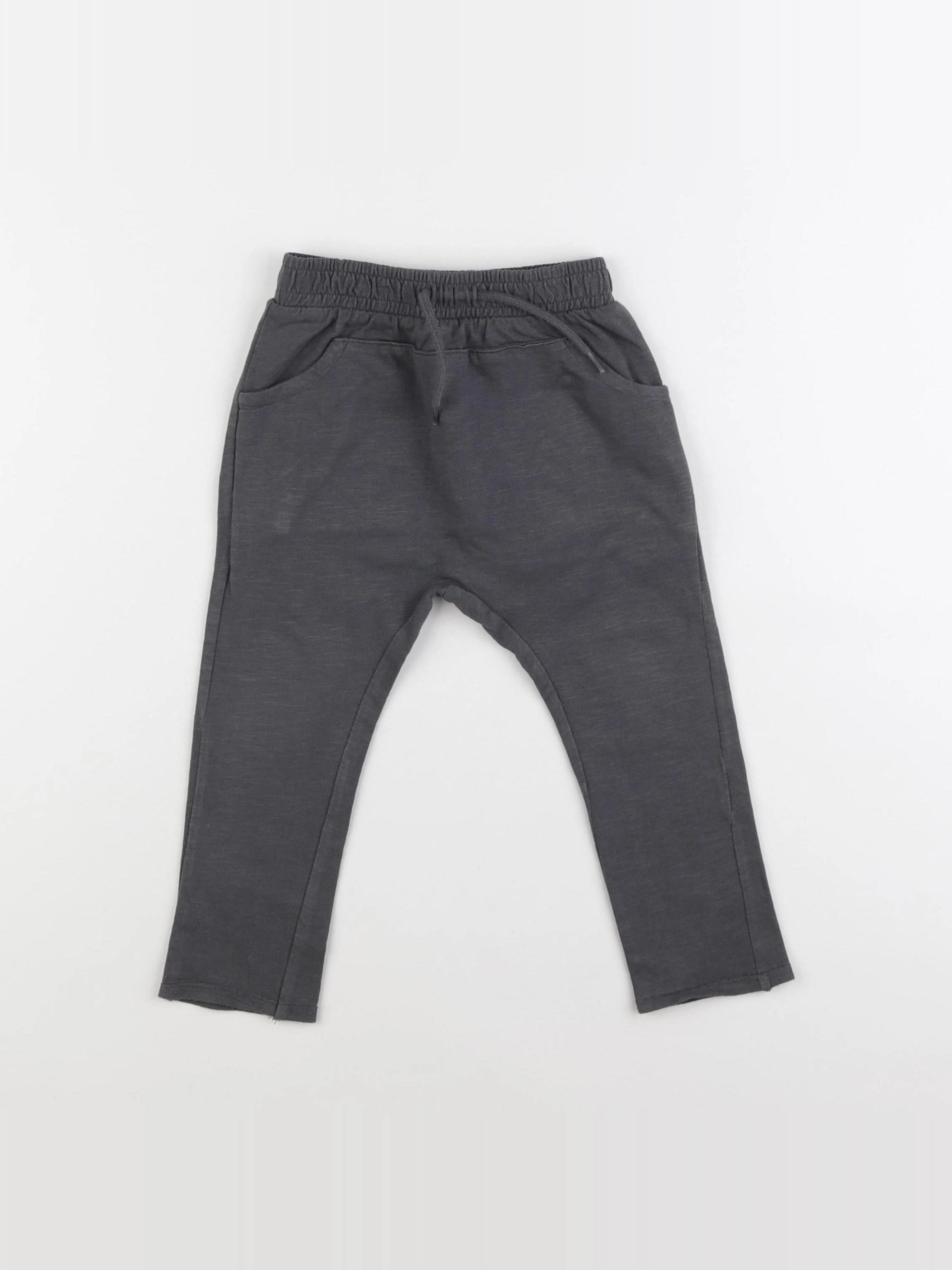 Vertbaudet - sarouel gris - 18 mois