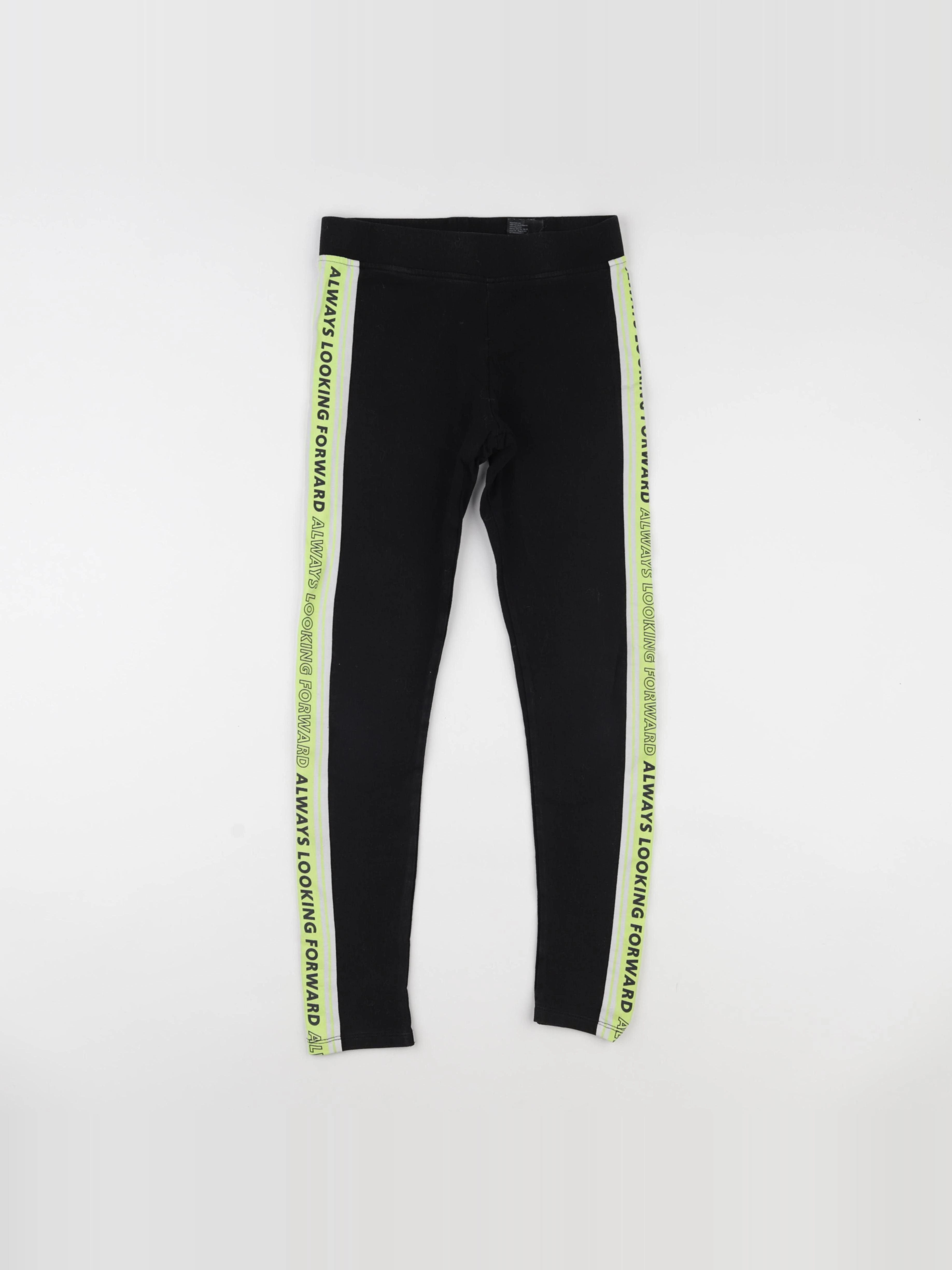 H&M - legging noir - 10/11 ans