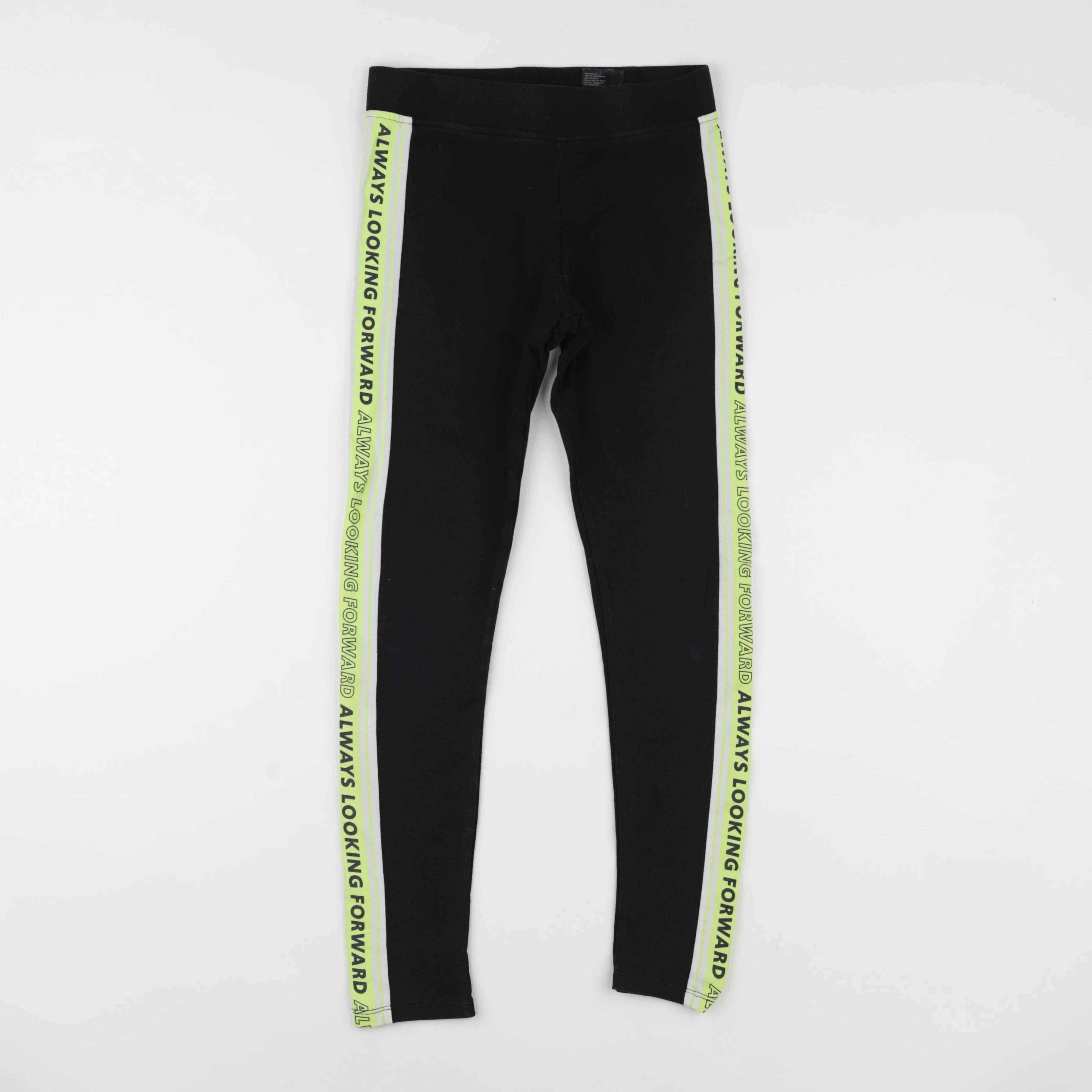 H&M - legging noir - 10/11 ans