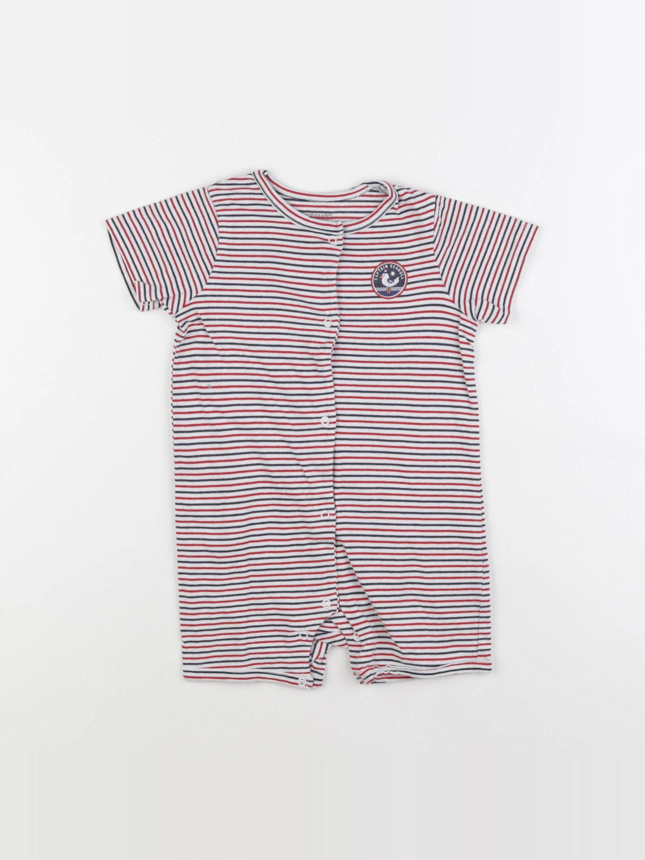 Vertbaudet - pyjama coton multicolore - 18 mois