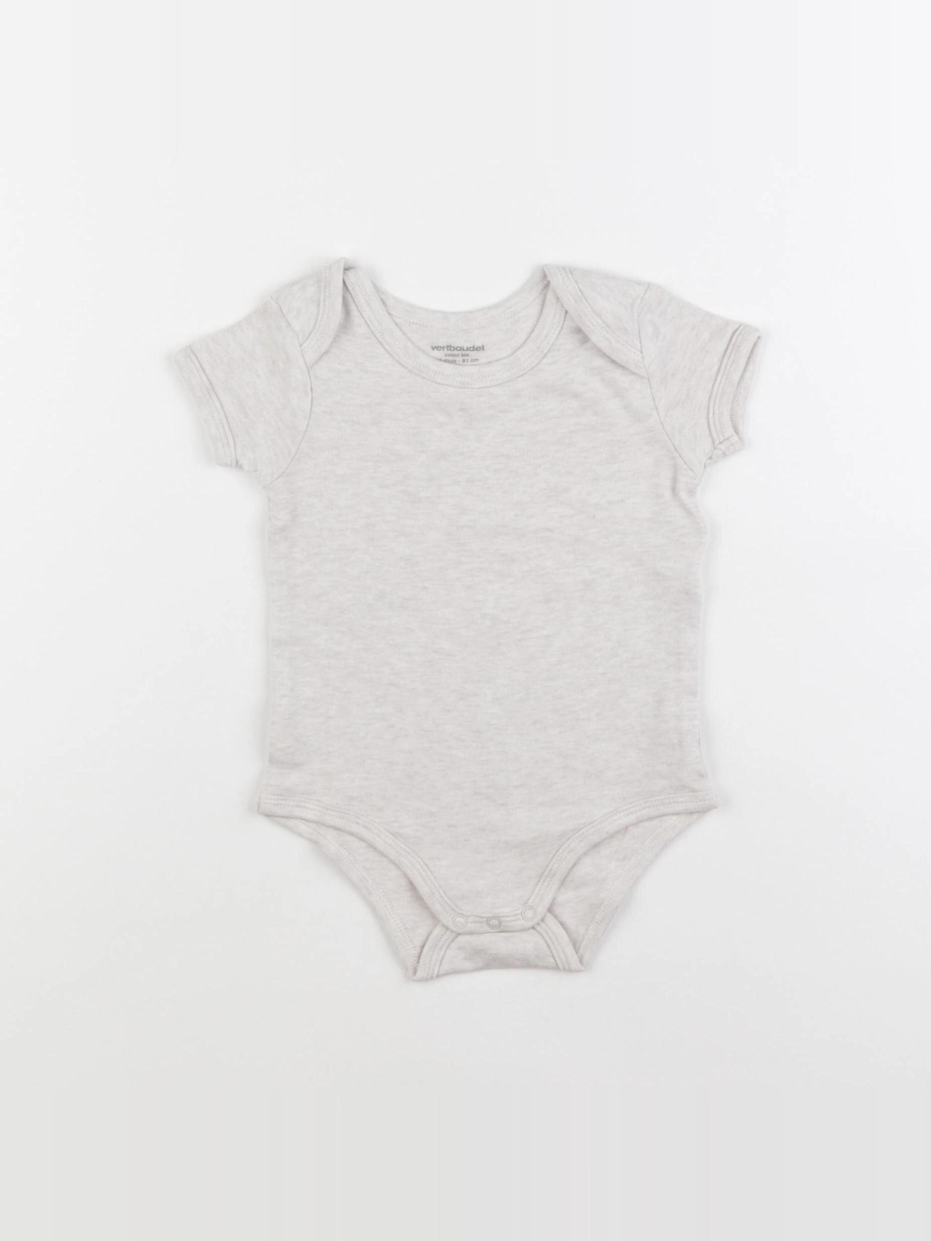 Vertbaudet - body beige - 18 mois