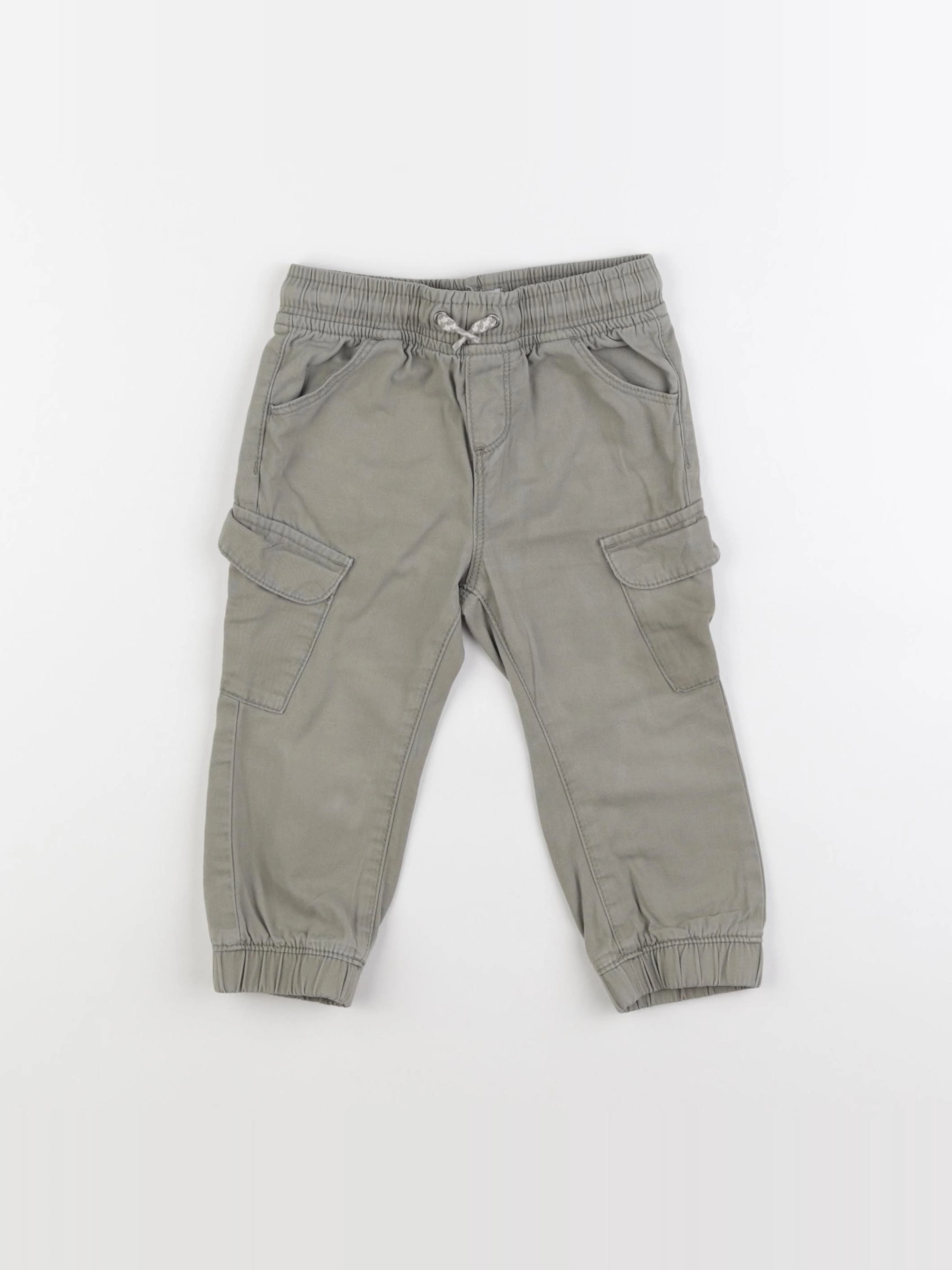 Vertbaudet - pantalon vert - 24 mois