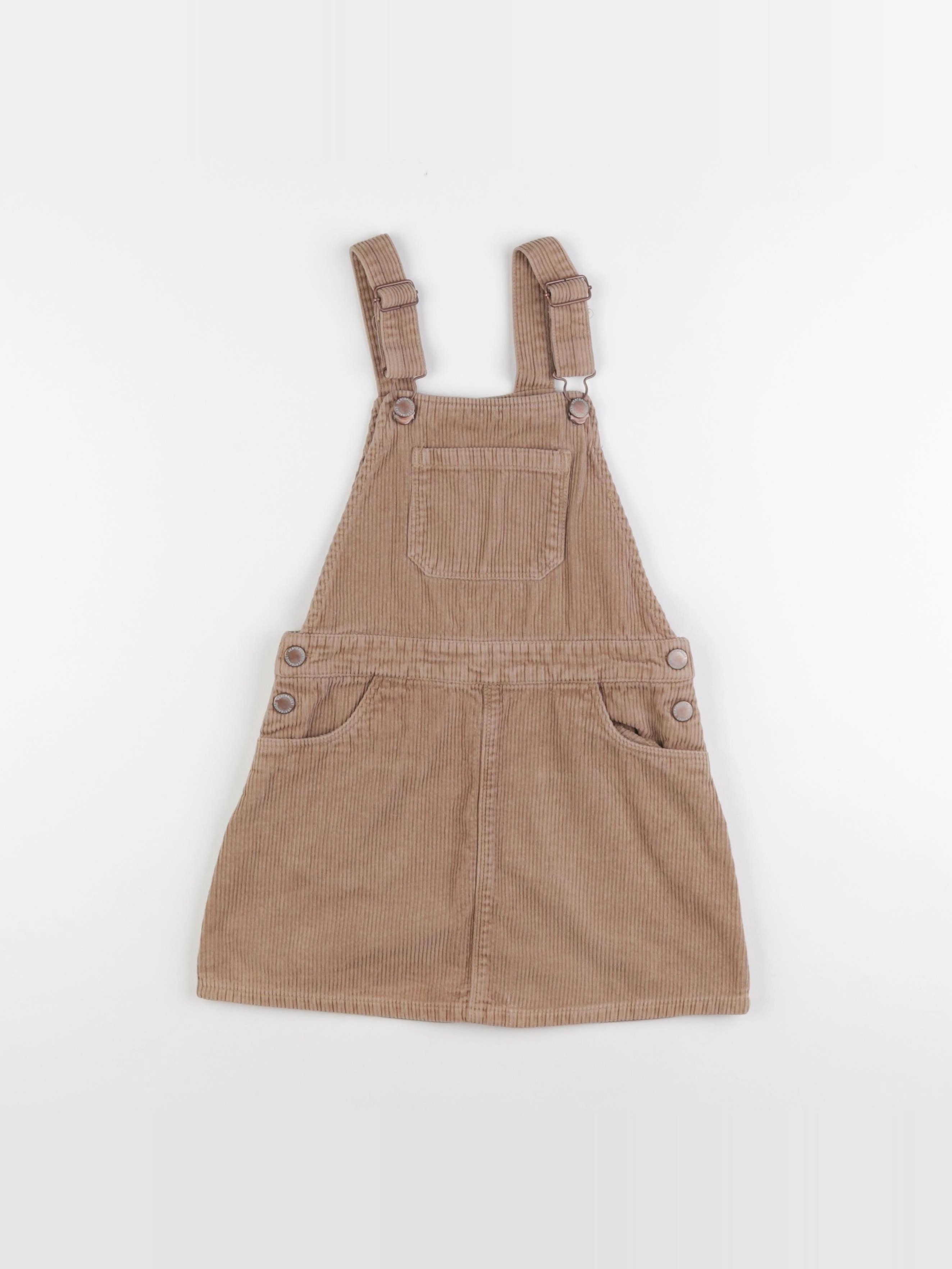 Vertbaudet - robe marron - 8 ans
