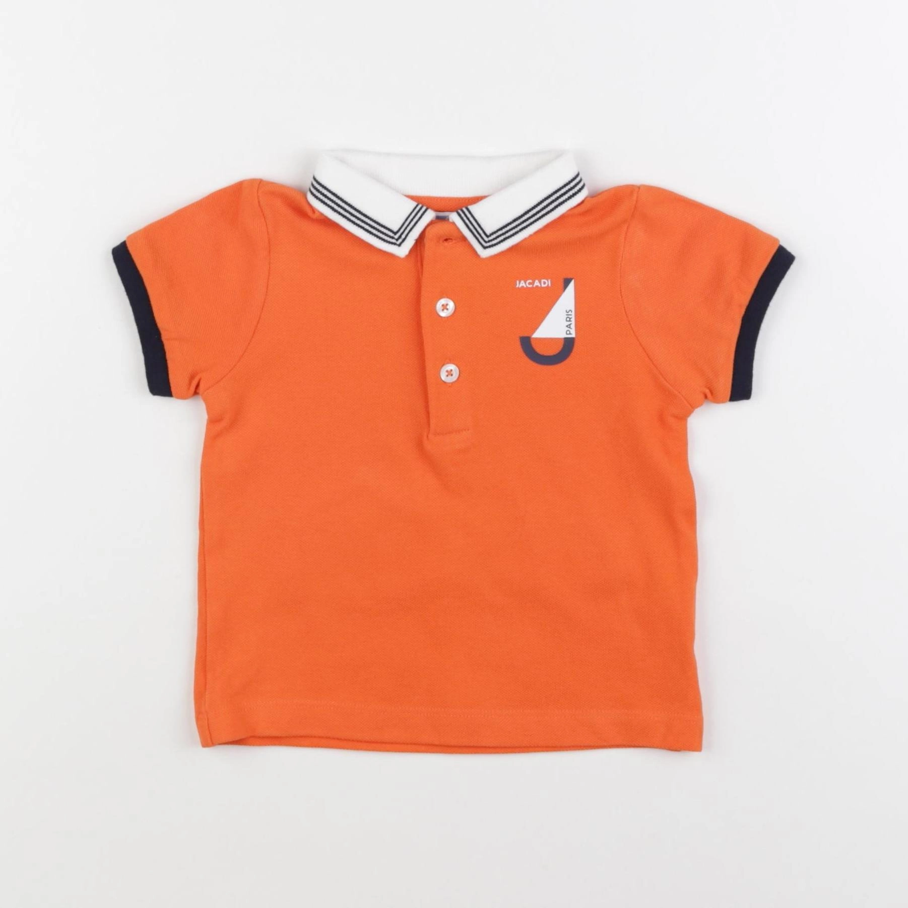 Jacadi - polo orange - 12 mois