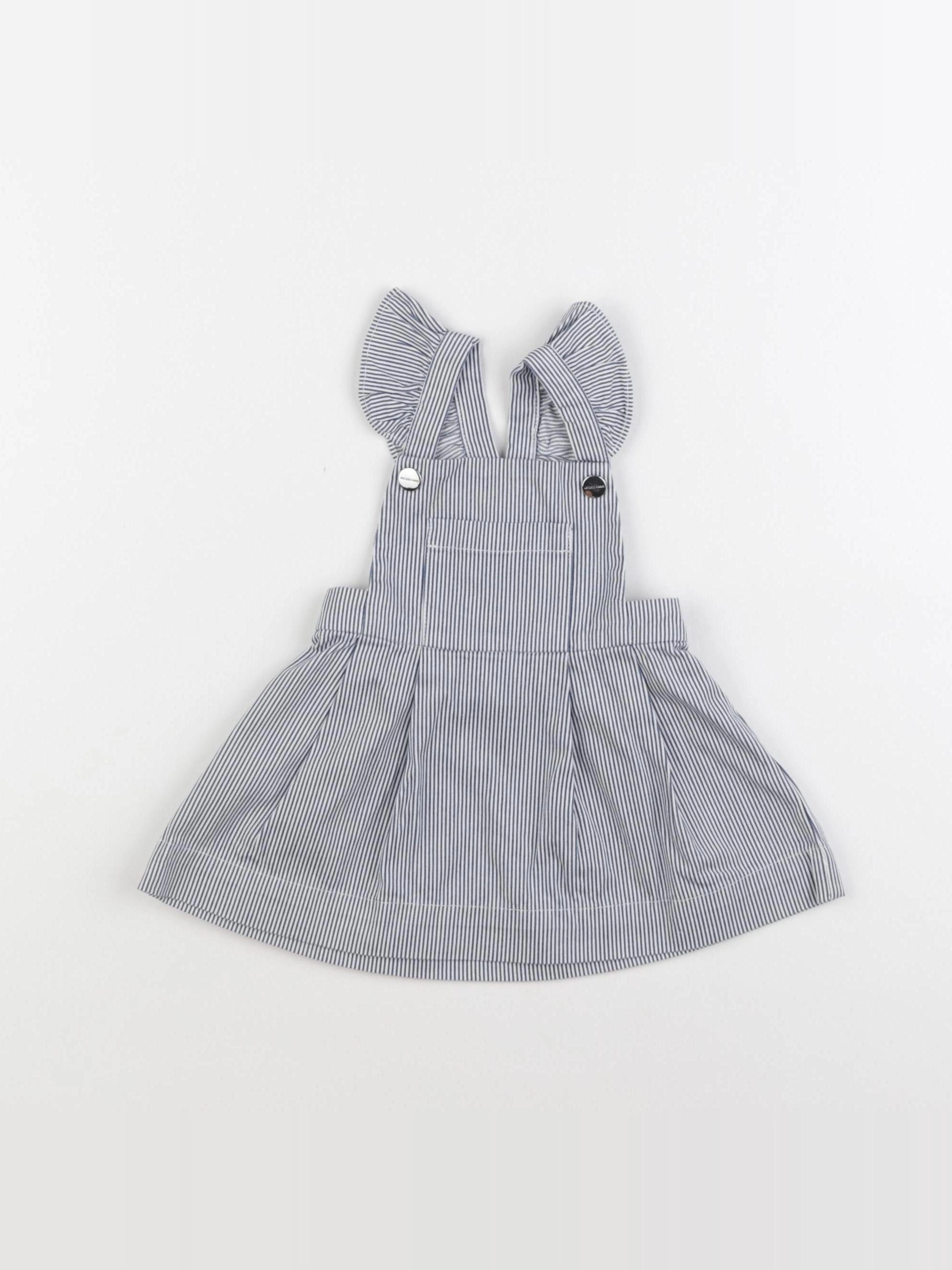 Jacadi - robe bleu - 12 mois