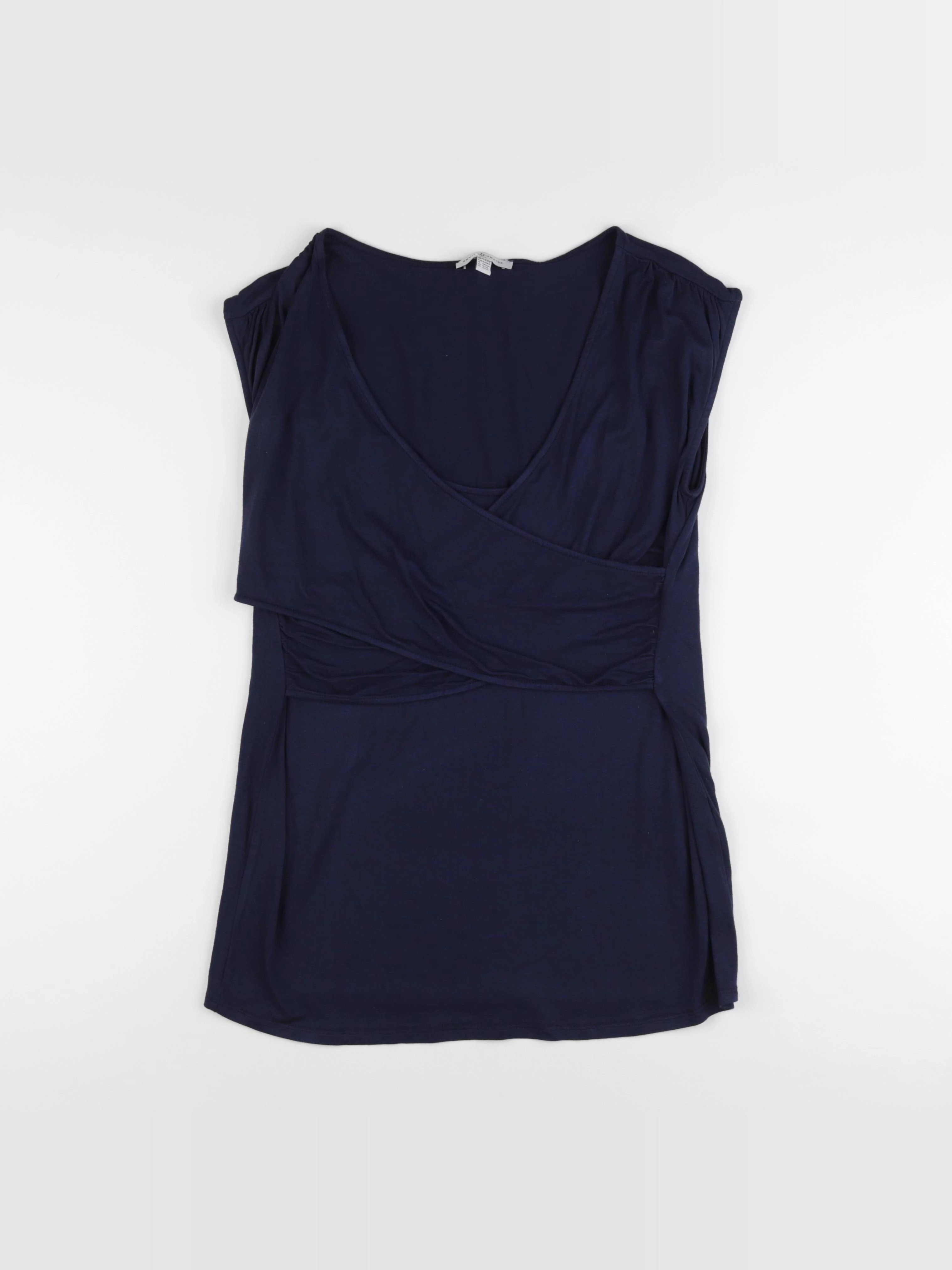 Envie de fraise - tee-shirt allaitement bleu - 44 à 46