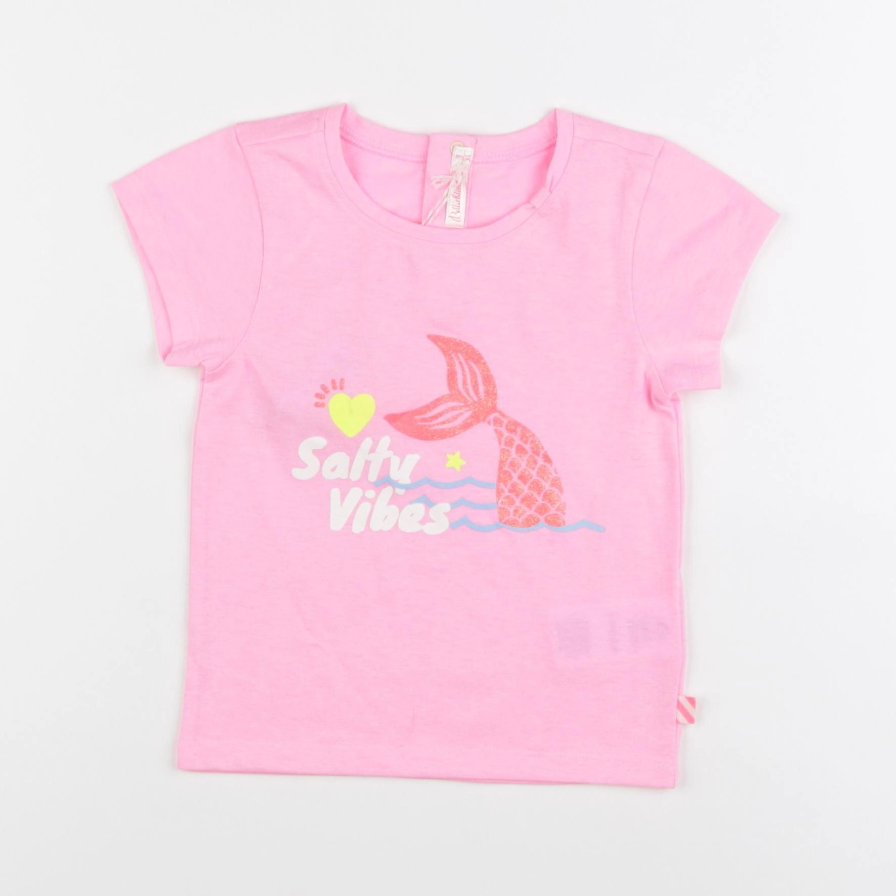 Billie Blush - tee-shirt rose fluo - 3 ans