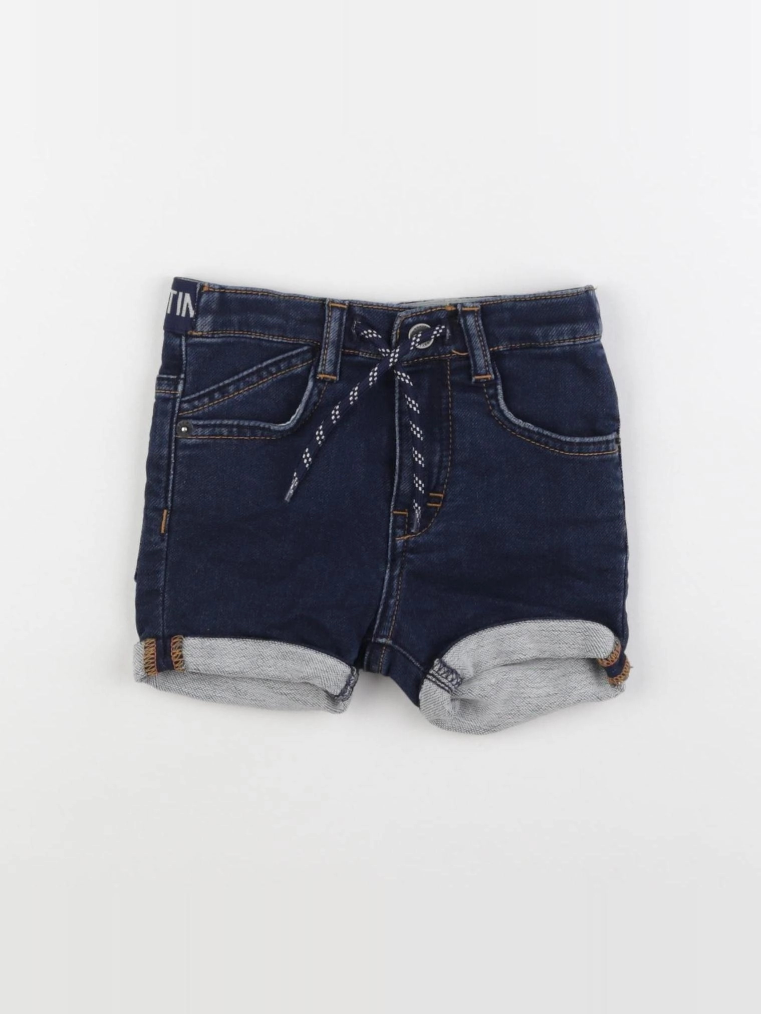 Timberland - short bleu - 12 mois