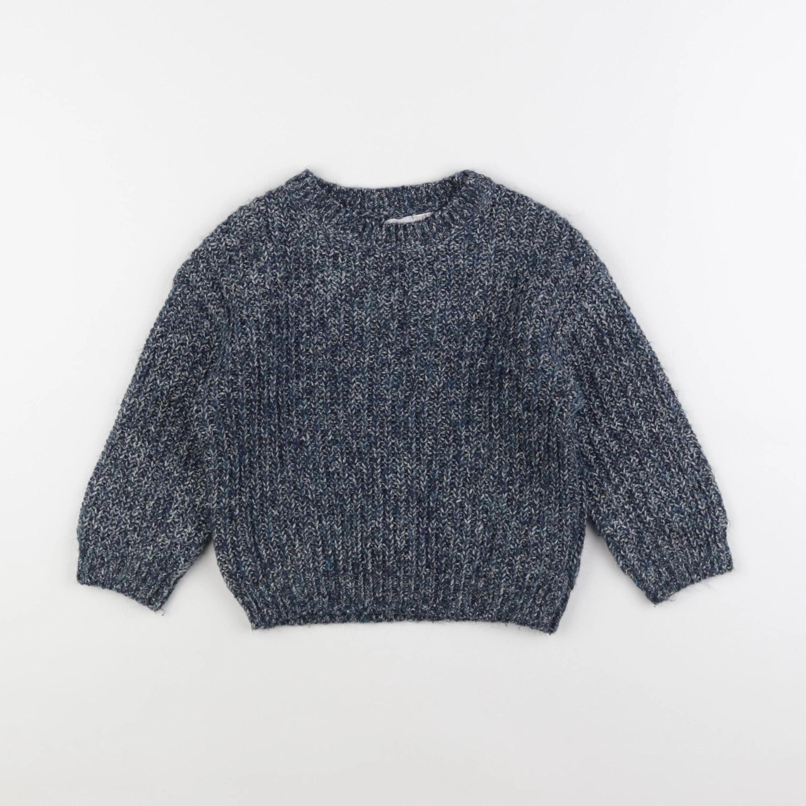 Zara - pull bleu - 4 ans