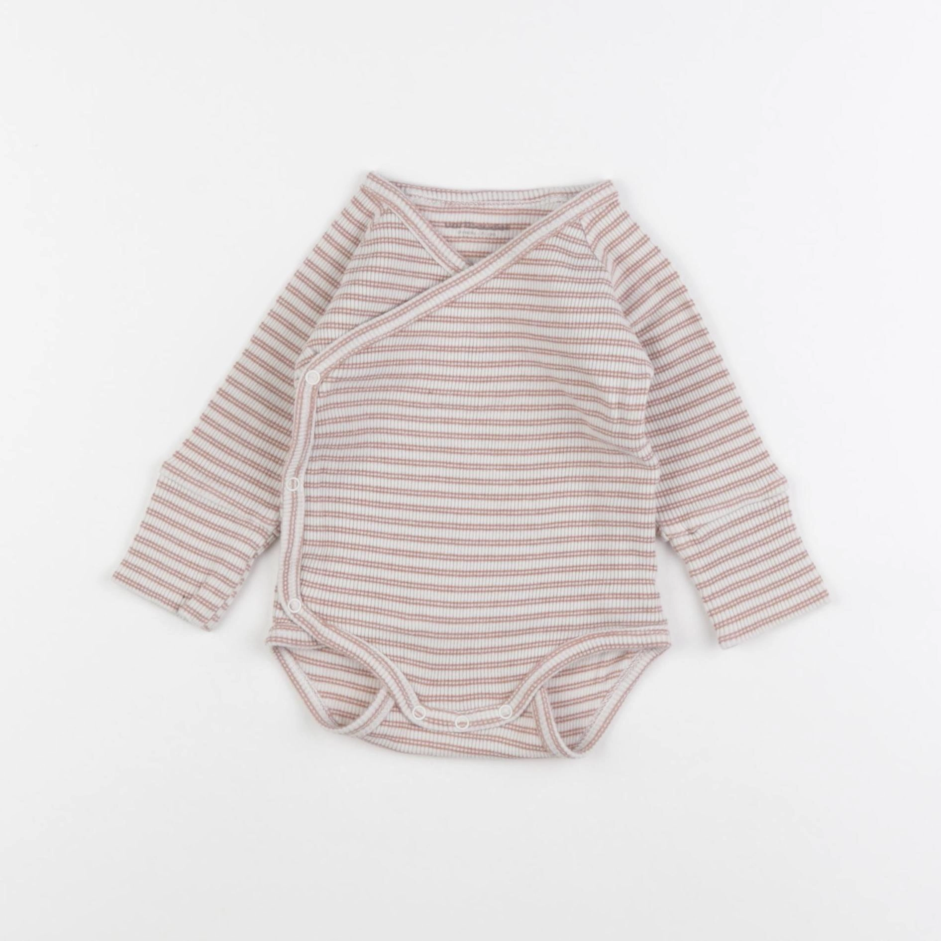 Vertbaudet - body beige, marron - 9 mois
