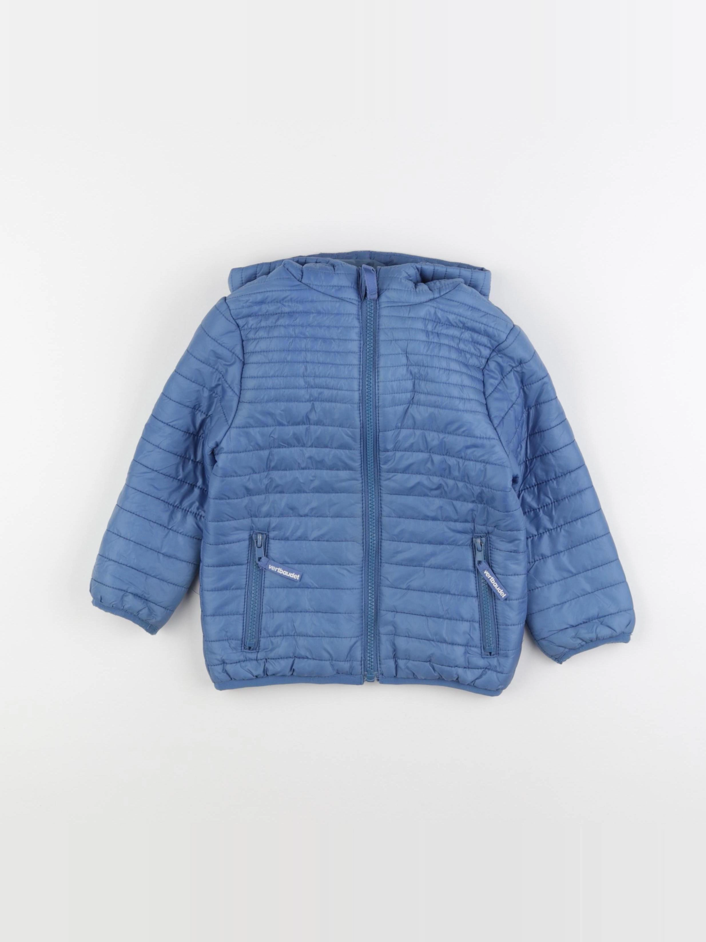 Vertbaudet - doudoune bleu - 3 ans