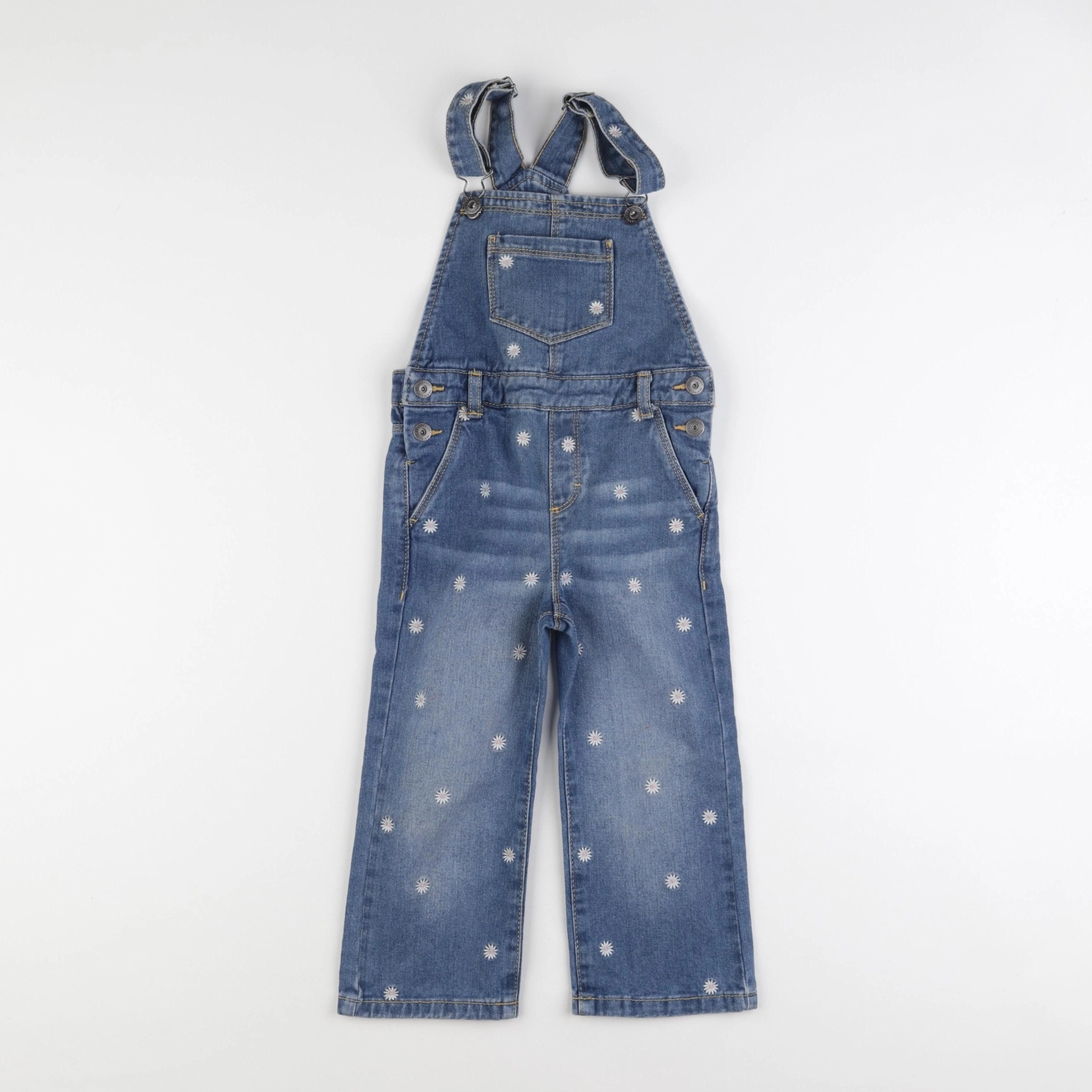 Vertbaudet - salopette bleu - 4 ans
