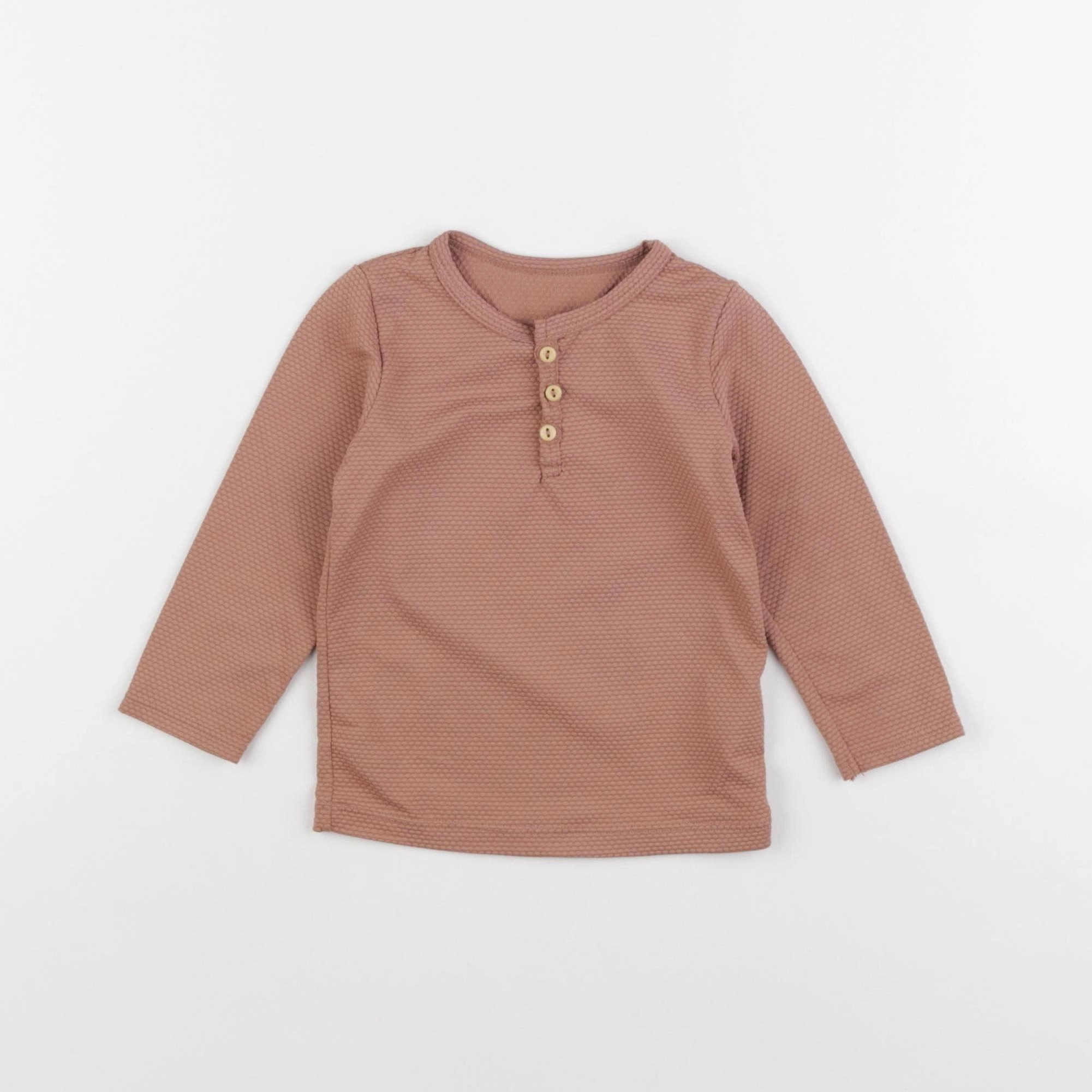 H&M - tee-shirt de bain marron - 6/9 mois