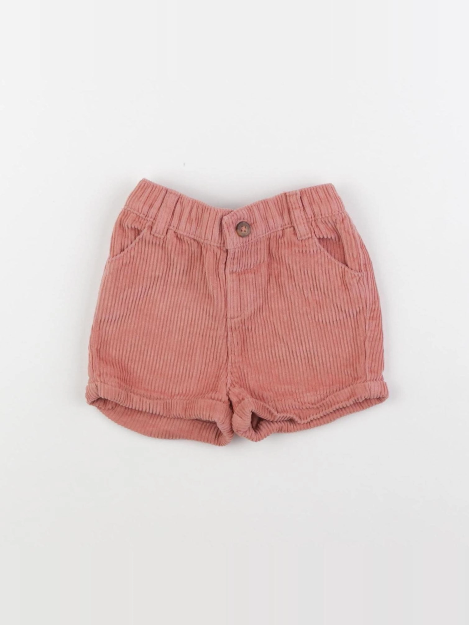 Vertbaudet - short rose - 6 mois