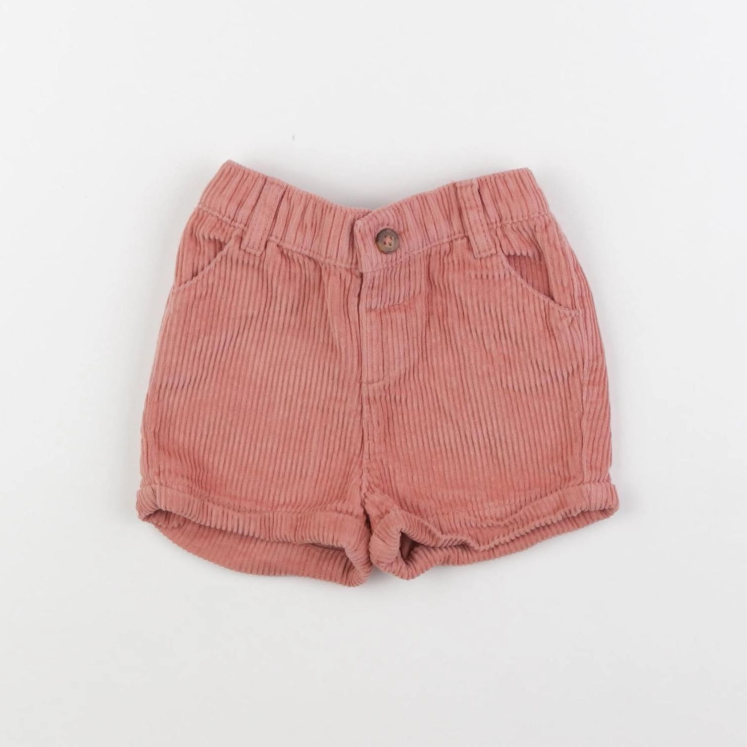 Vertbaudet - short rose - 6 mois