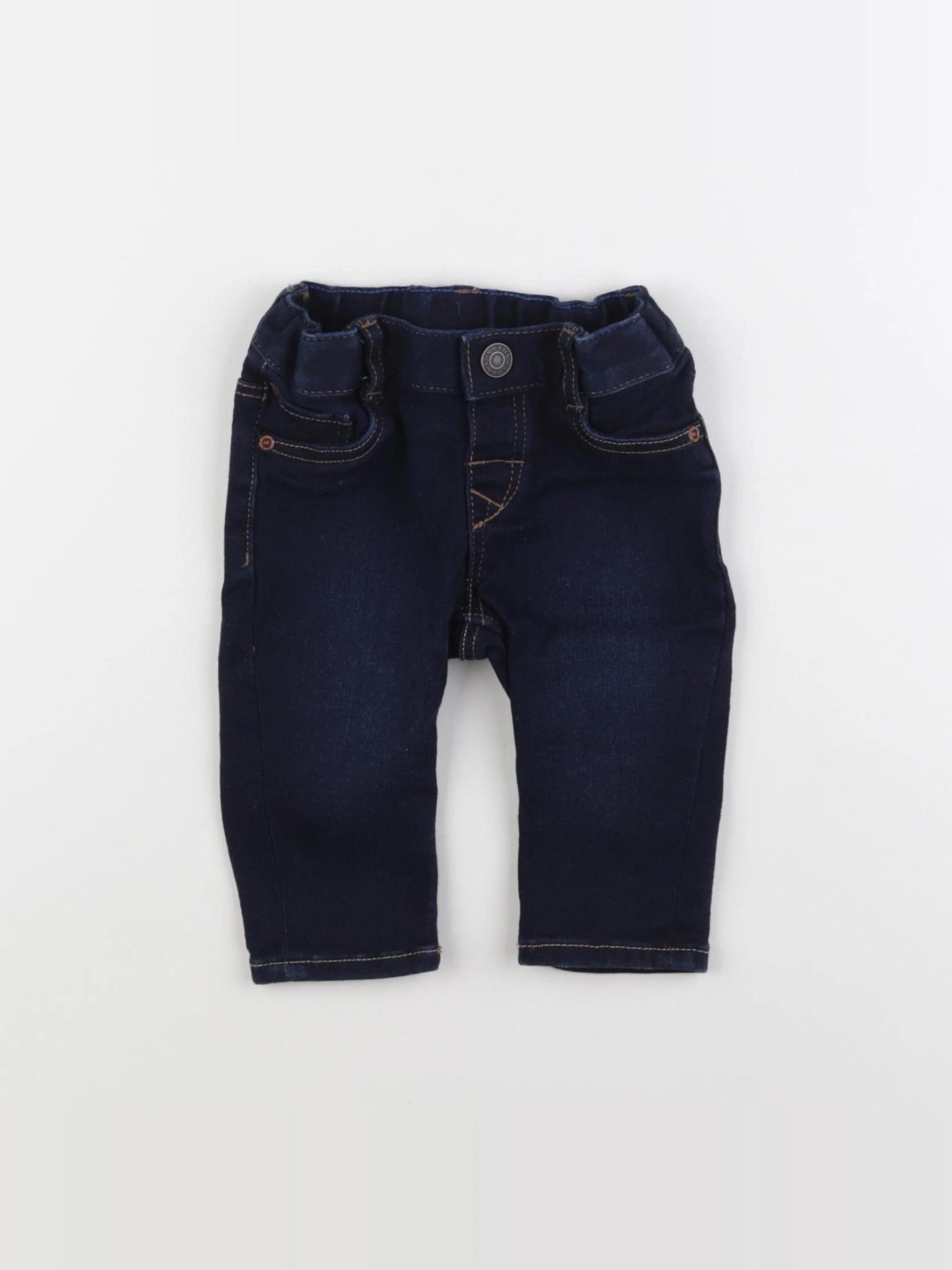 H&M - jegging bleu - 3/6 mois