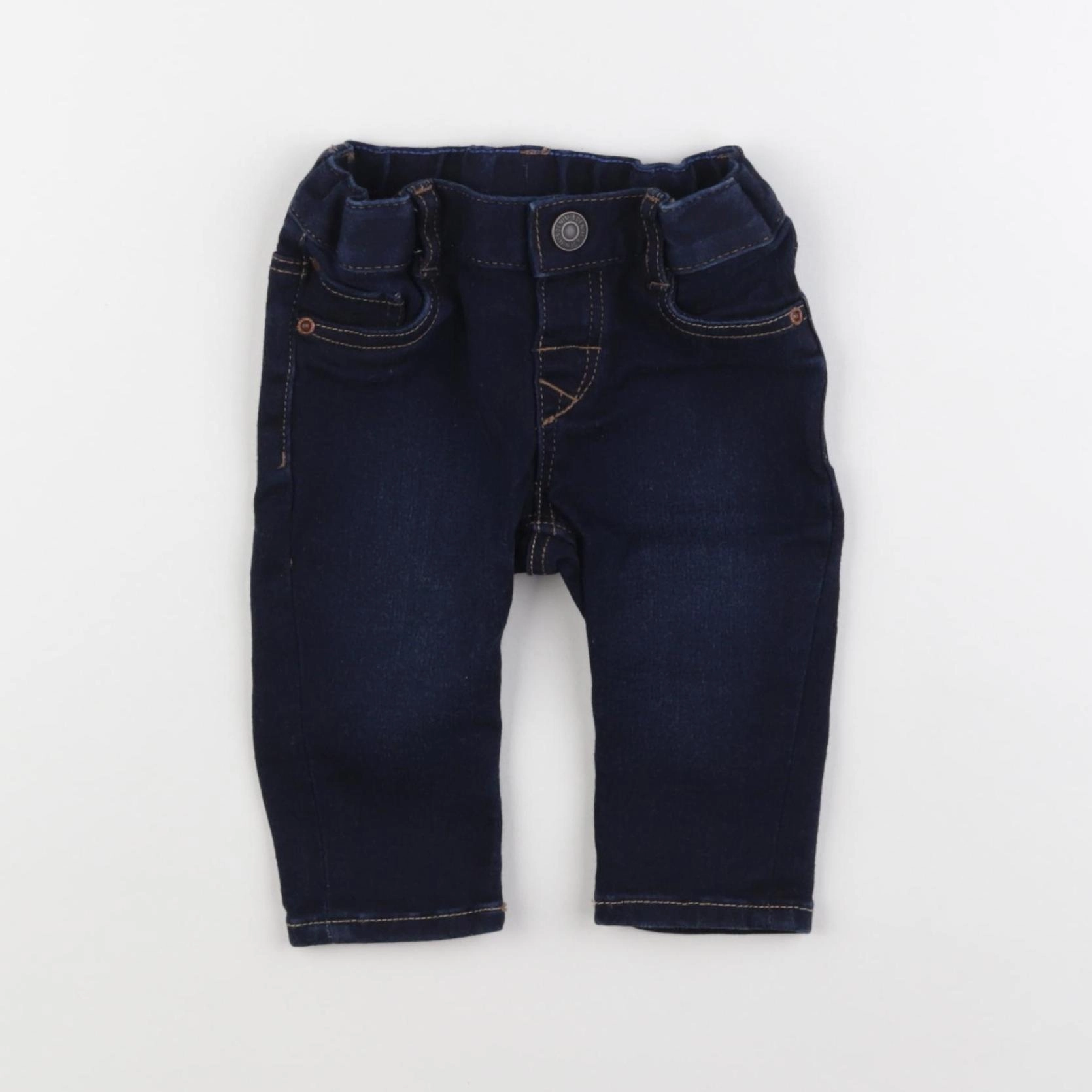 H&M - jegging bleu - 3/6 mois