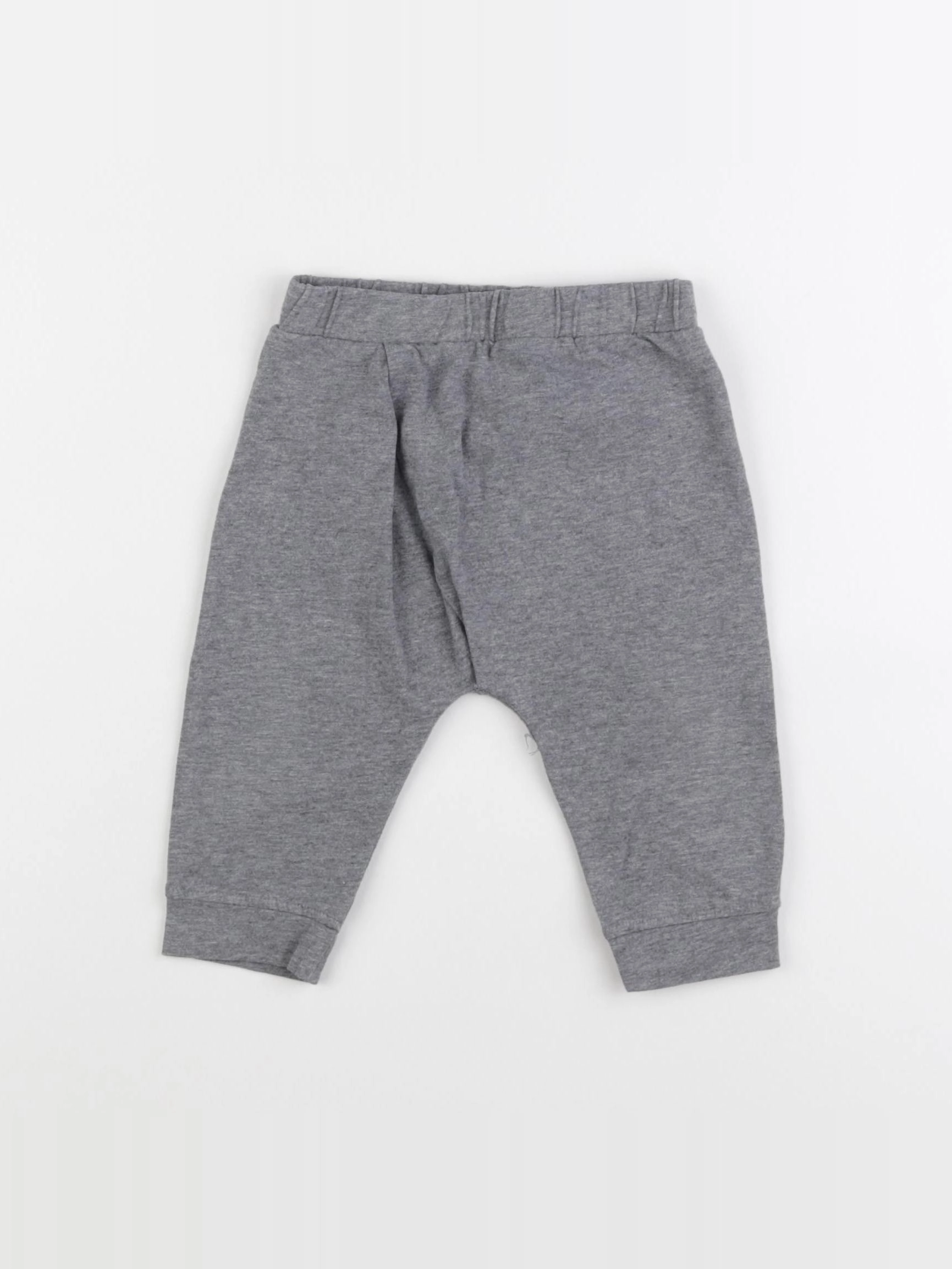 Vertbaudet - legging gris - 12 mois