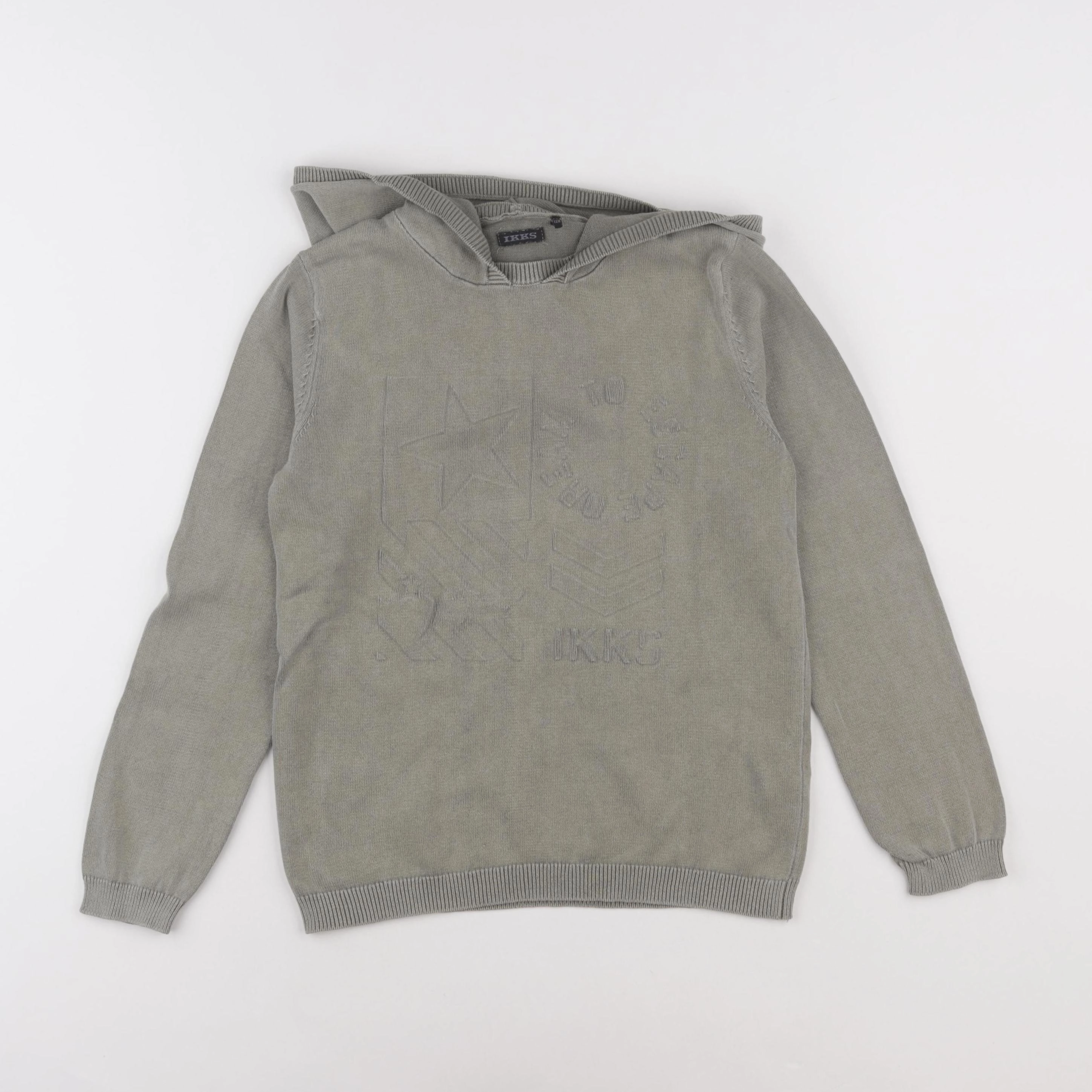 IKKS - pull marron - 8 ans
