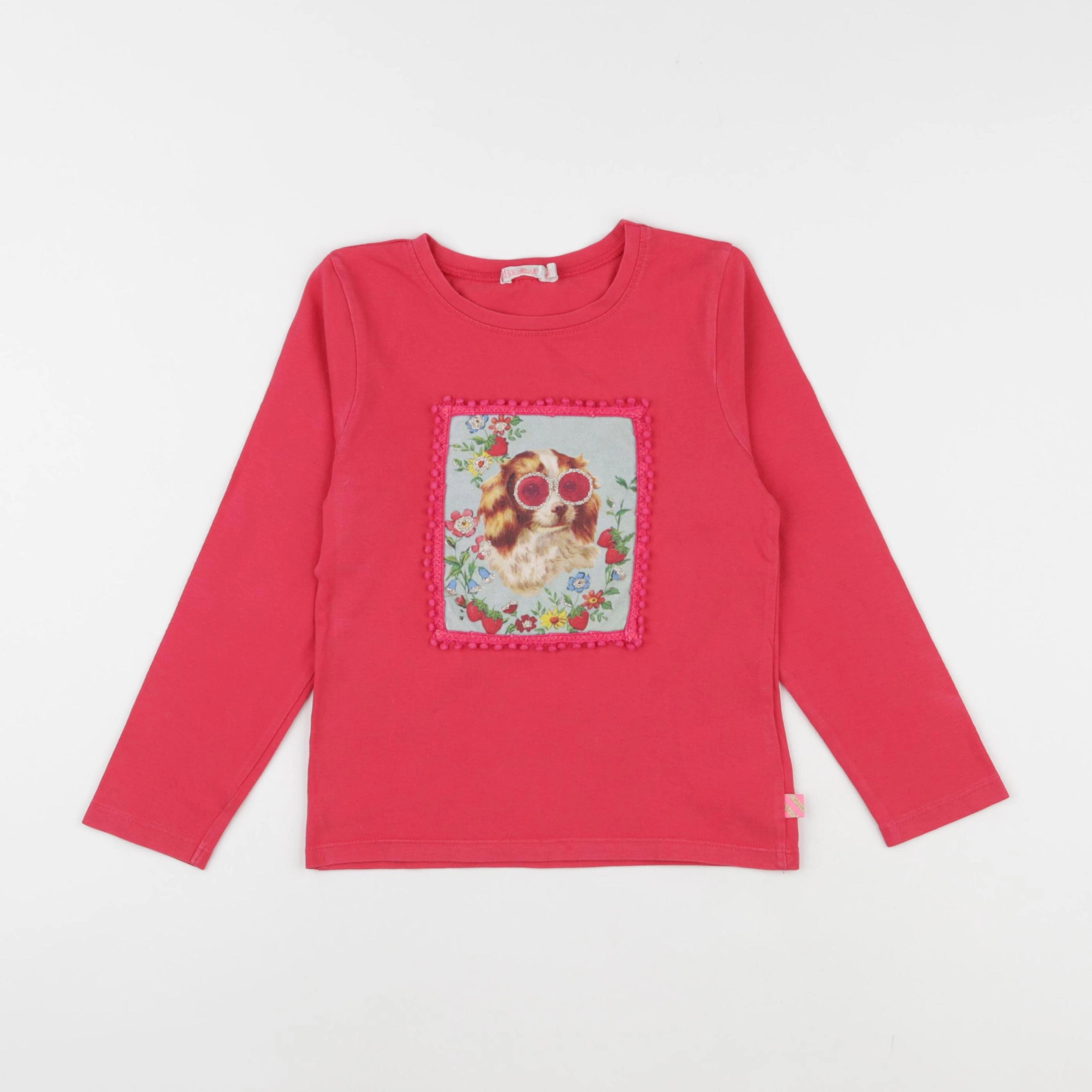 Billie Blush - tee-shirt rose, or - 5 ans