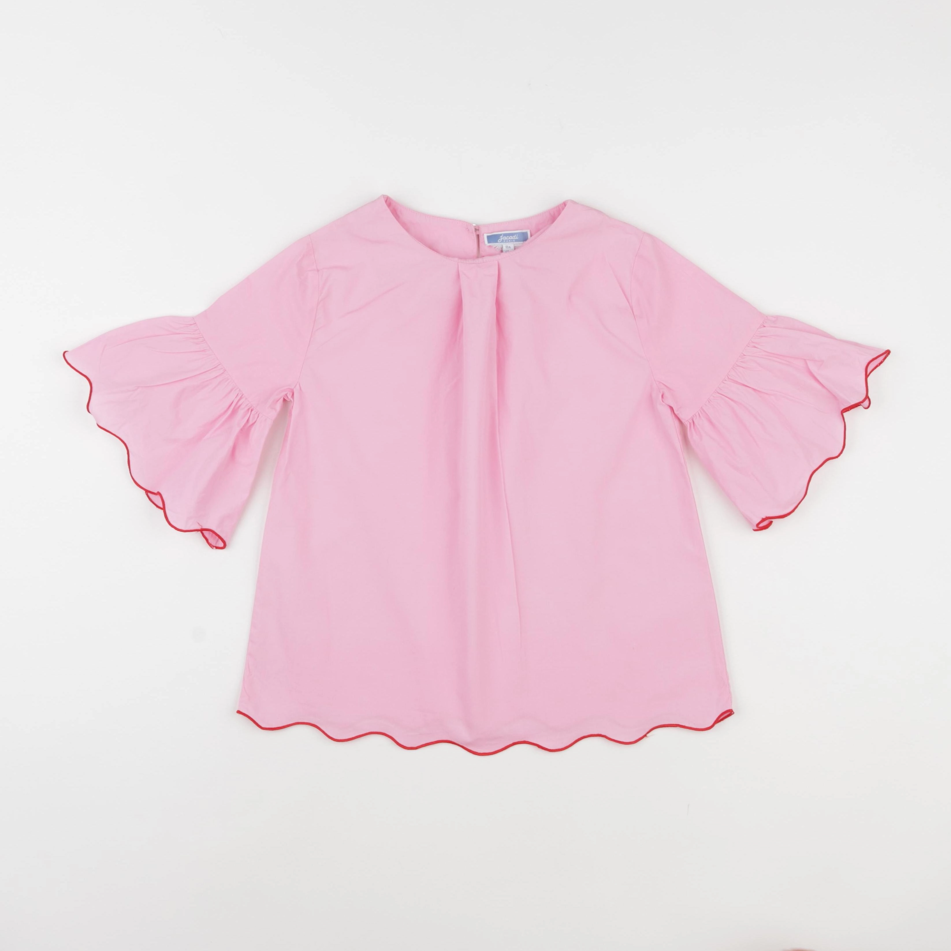 Jacadi - blouse rose - 8 ans