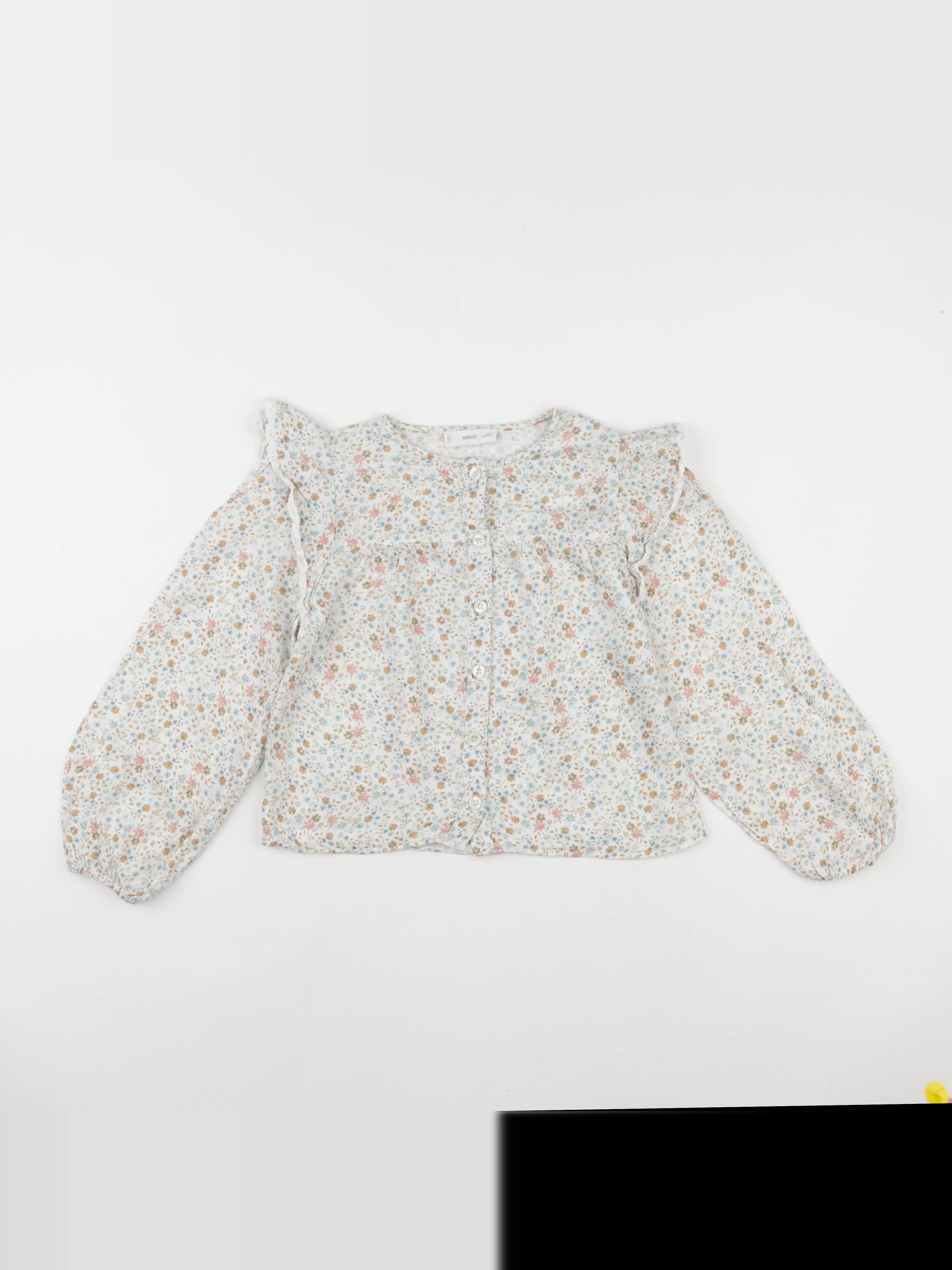 Mango - blouse multicolore - 7 ans
