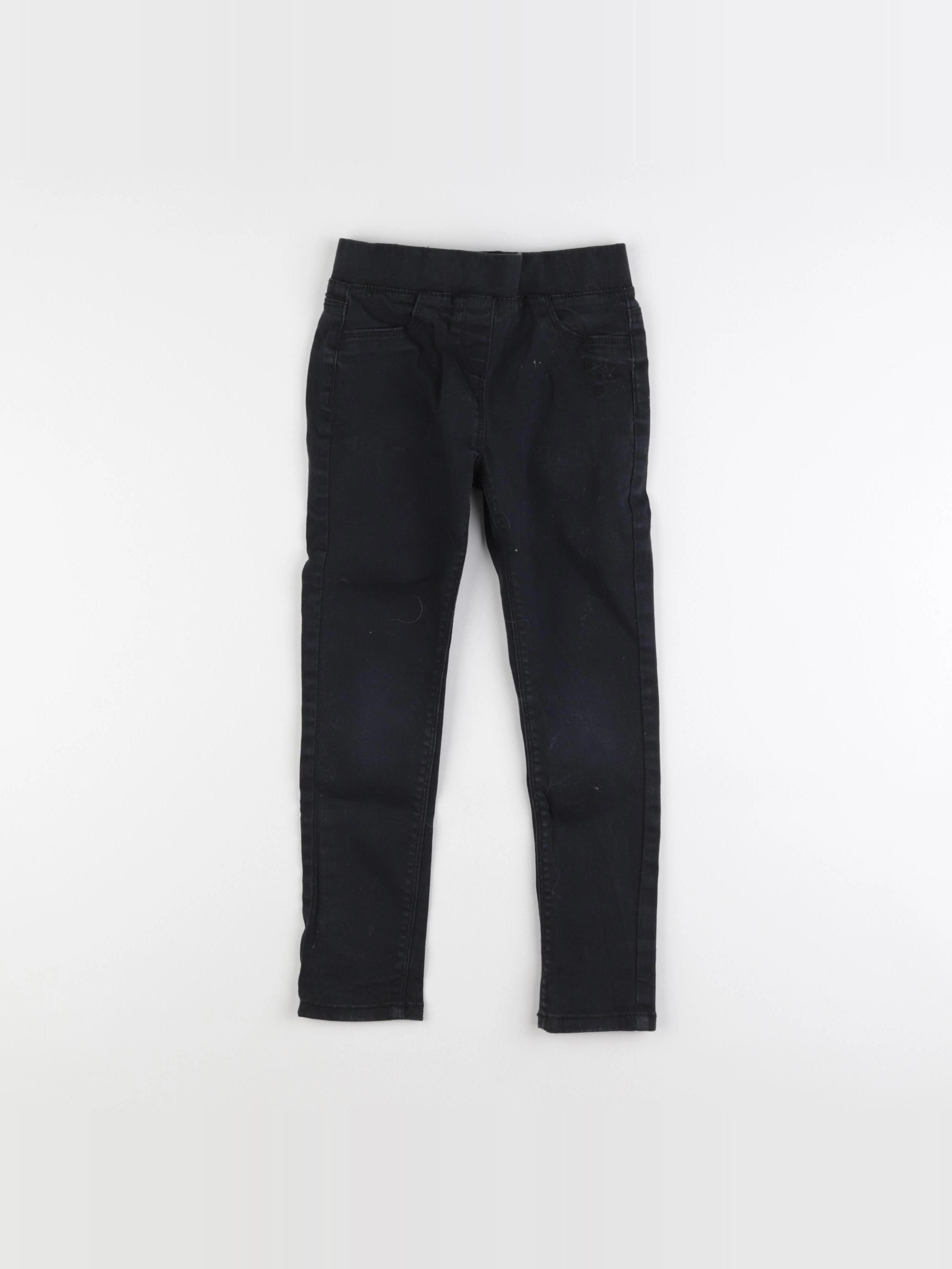 Vertbaudet - jegging noir - 7 ans