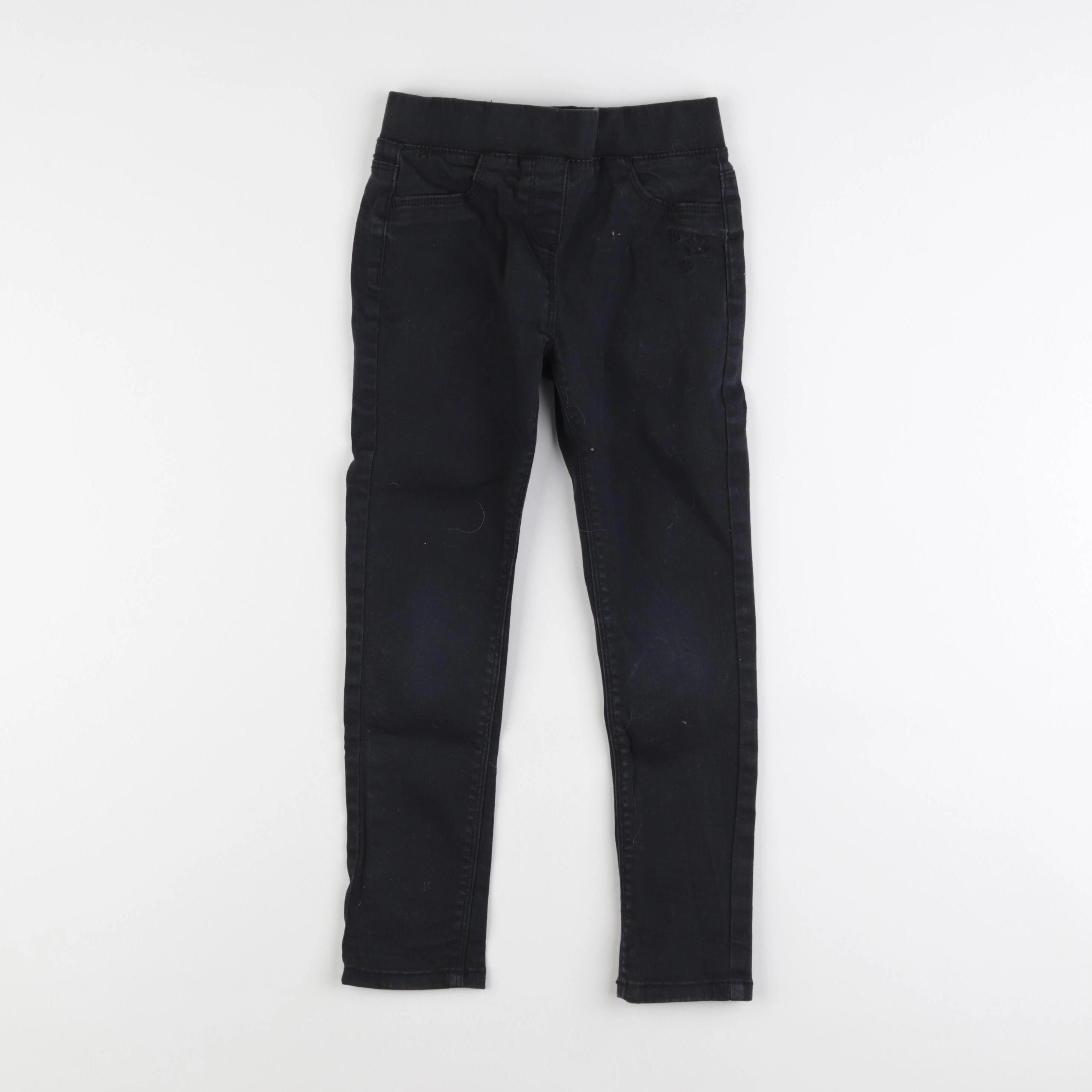 Vertbaudet - jegging noir - 7 ans