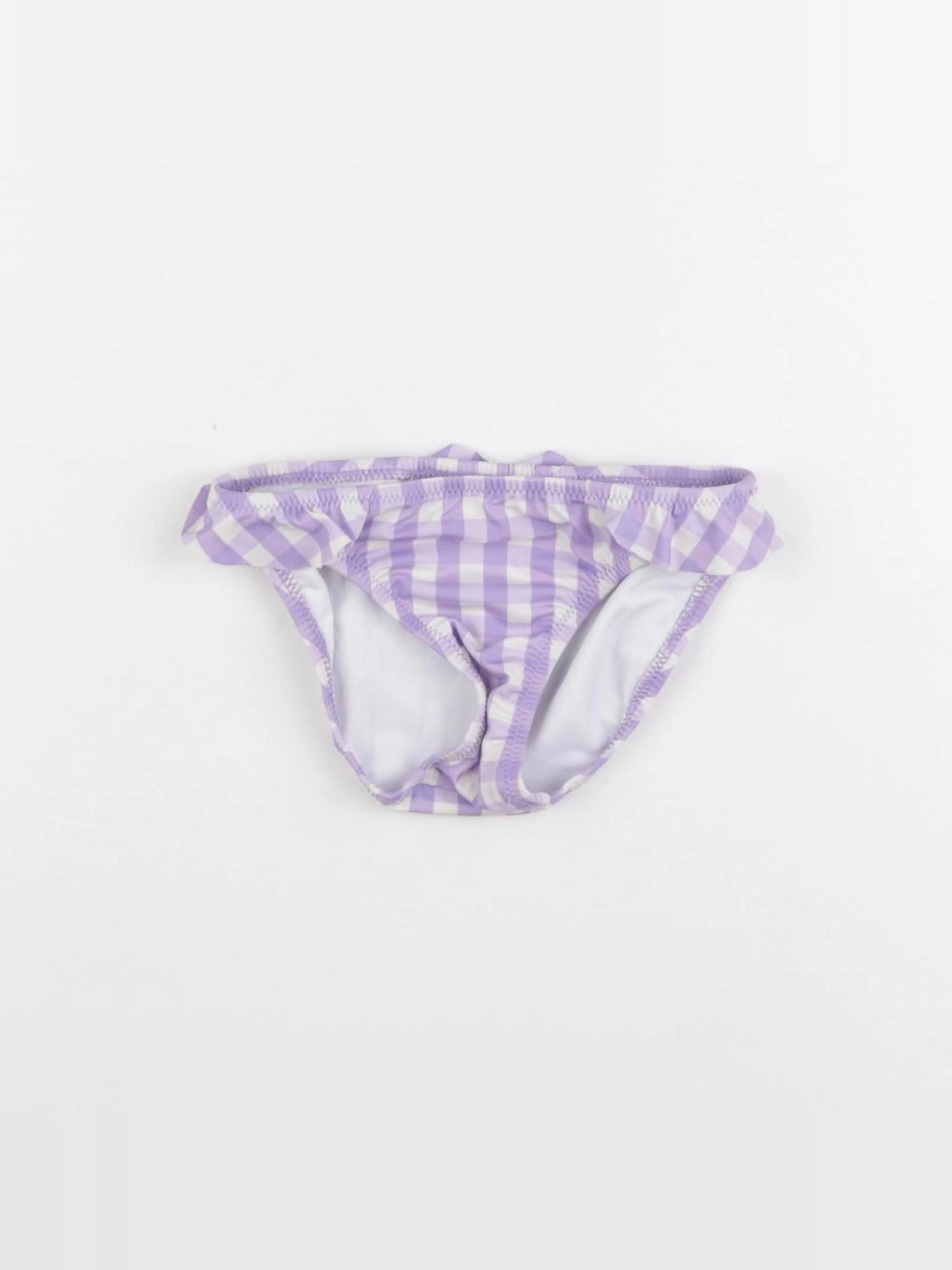 Zara - maillot de bain violet, blanc - 4/5 ans