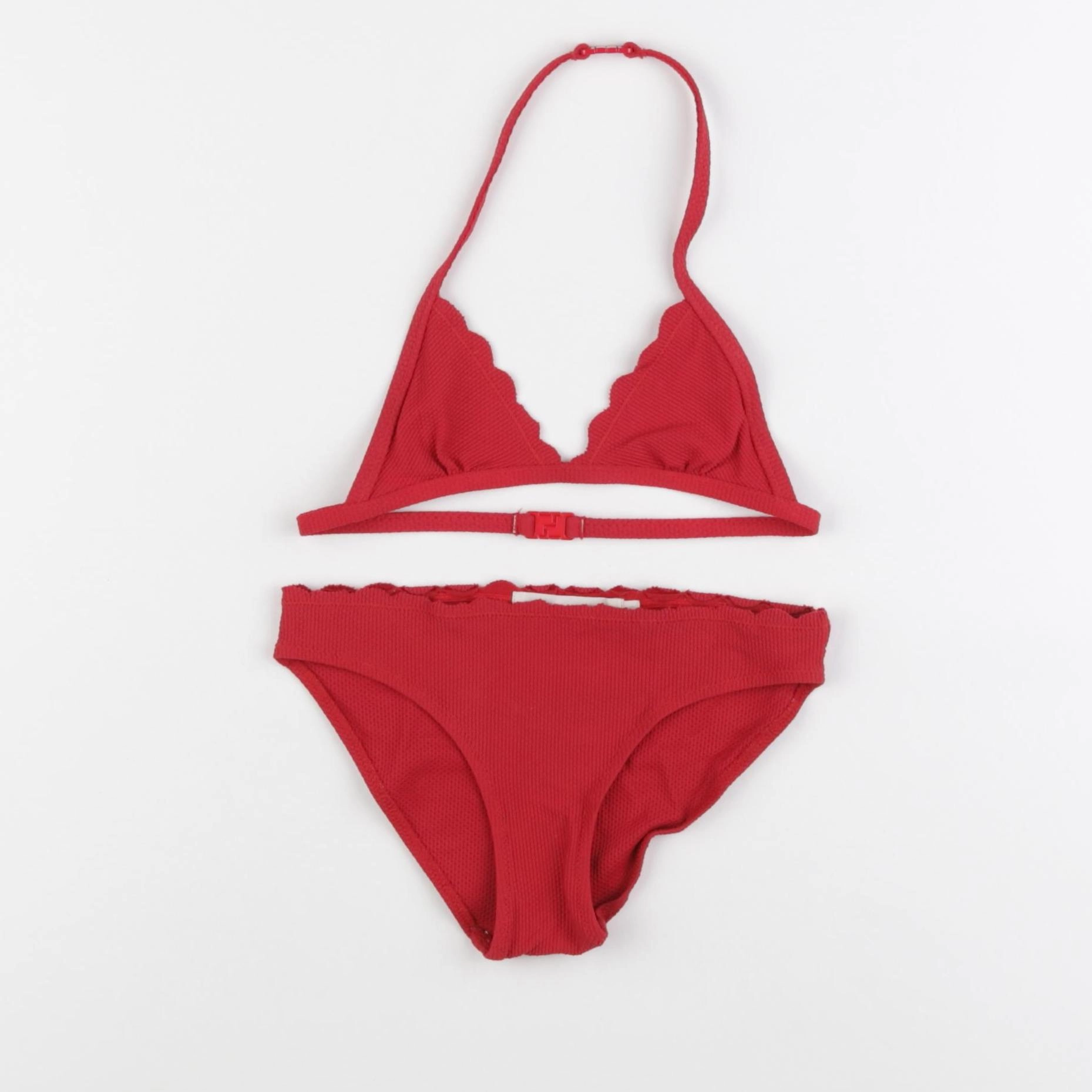 Monoprix - maillot de bain rouge - 6 ans