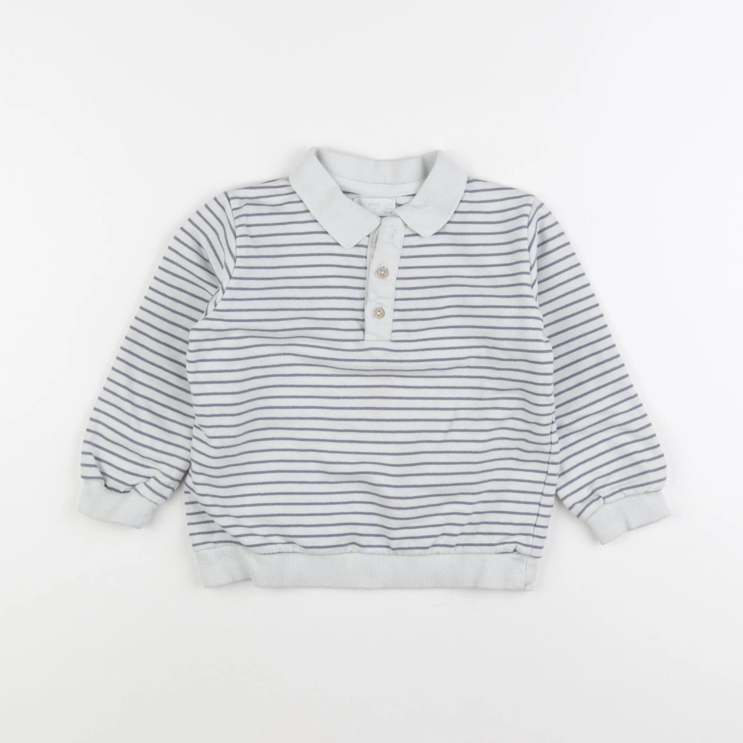 Mango - sweat bleu - 4/5 ans