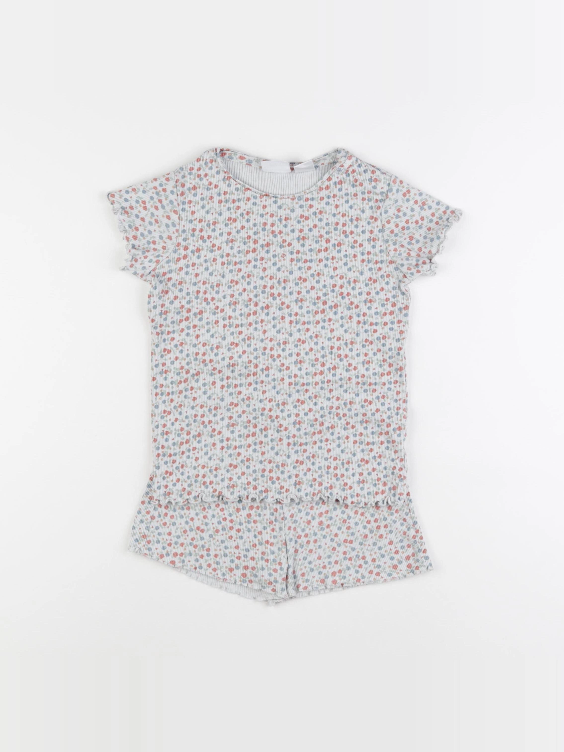 Zara - pyjama coton multicolore - 4/5 ans