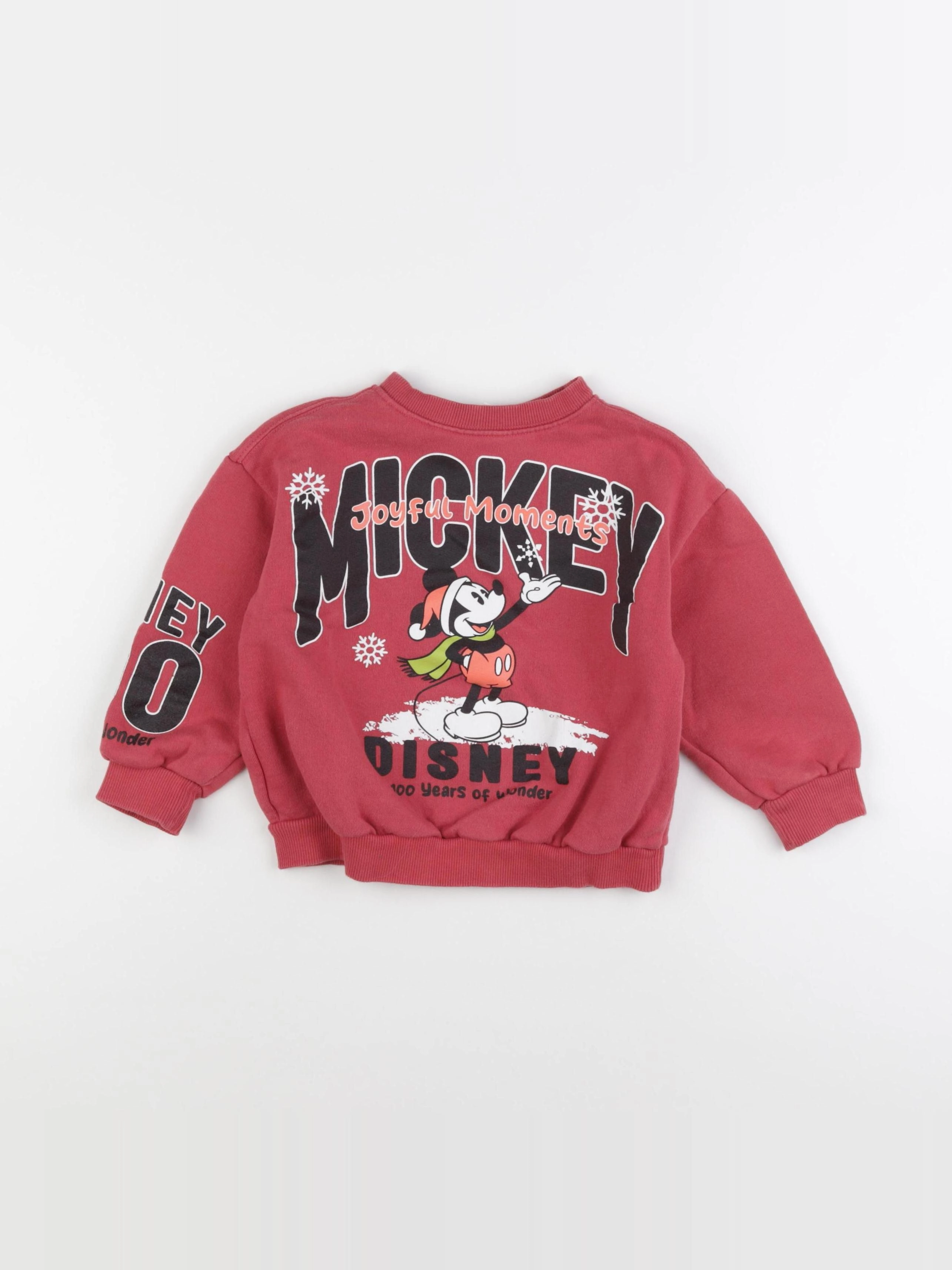 Zara - sweat rouge - 4/5 ans