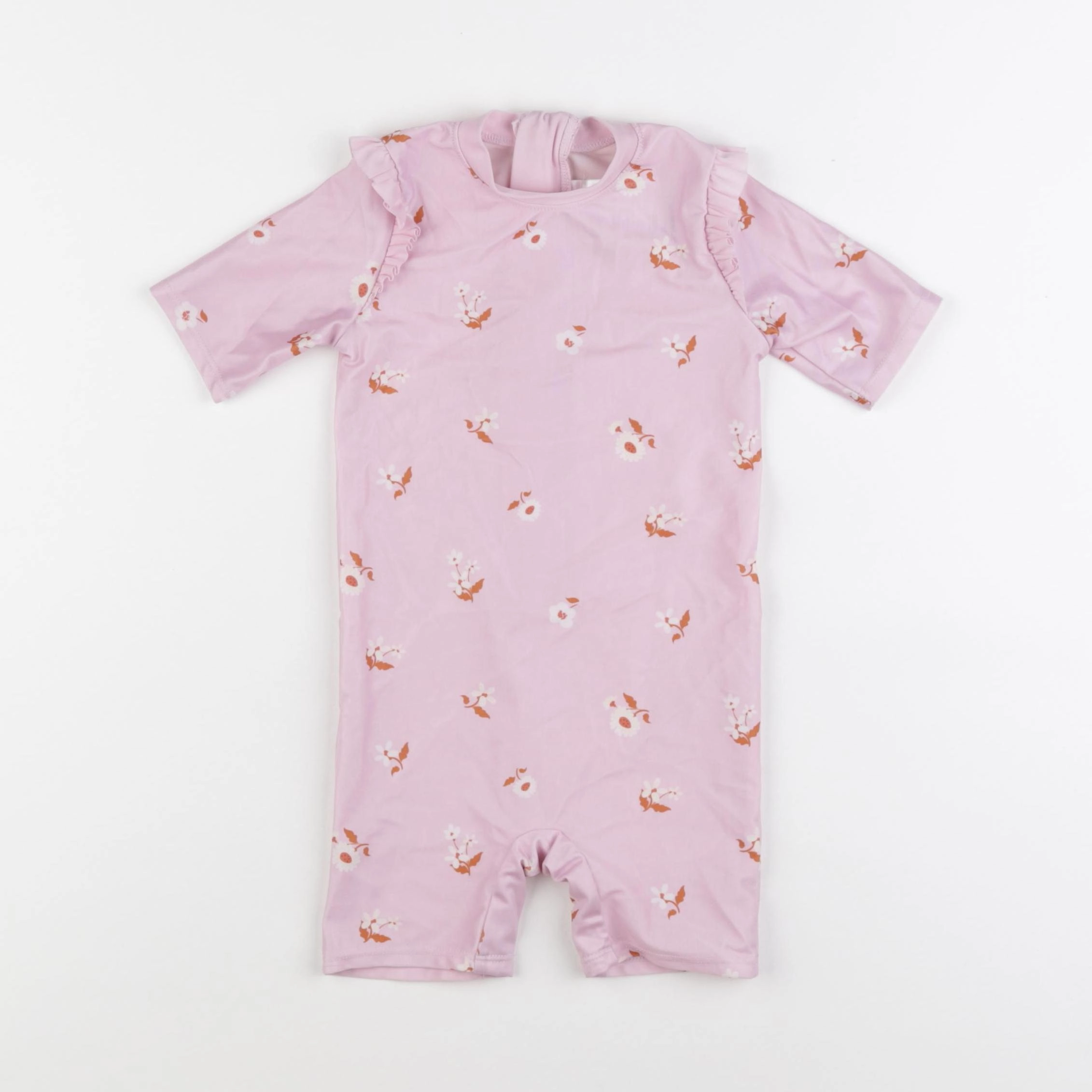 H&M - combi de bain rose - 1 an à 2 ans