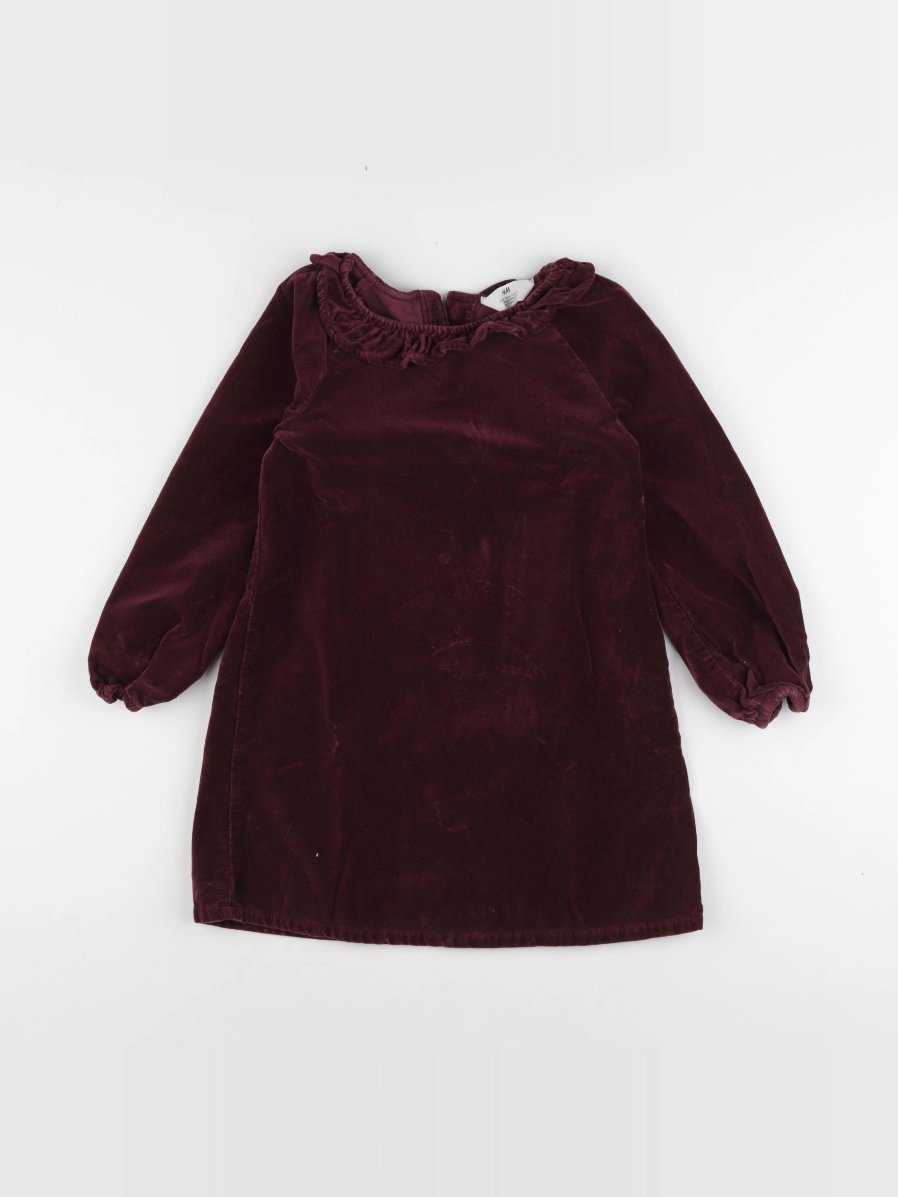 H&M - robe rouge - 6/7 ans