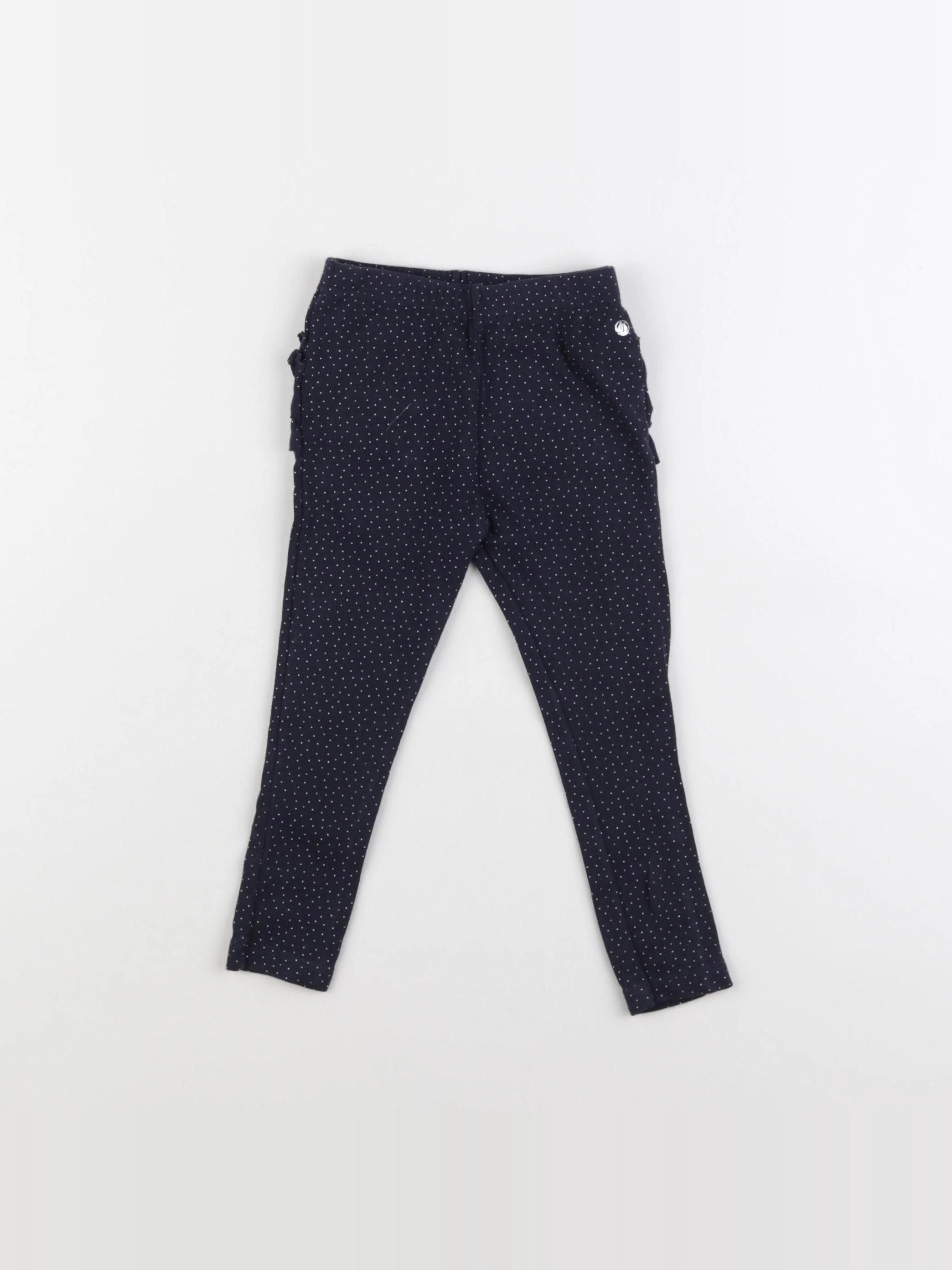 Petit Bateau - legging bleu - 24 mois