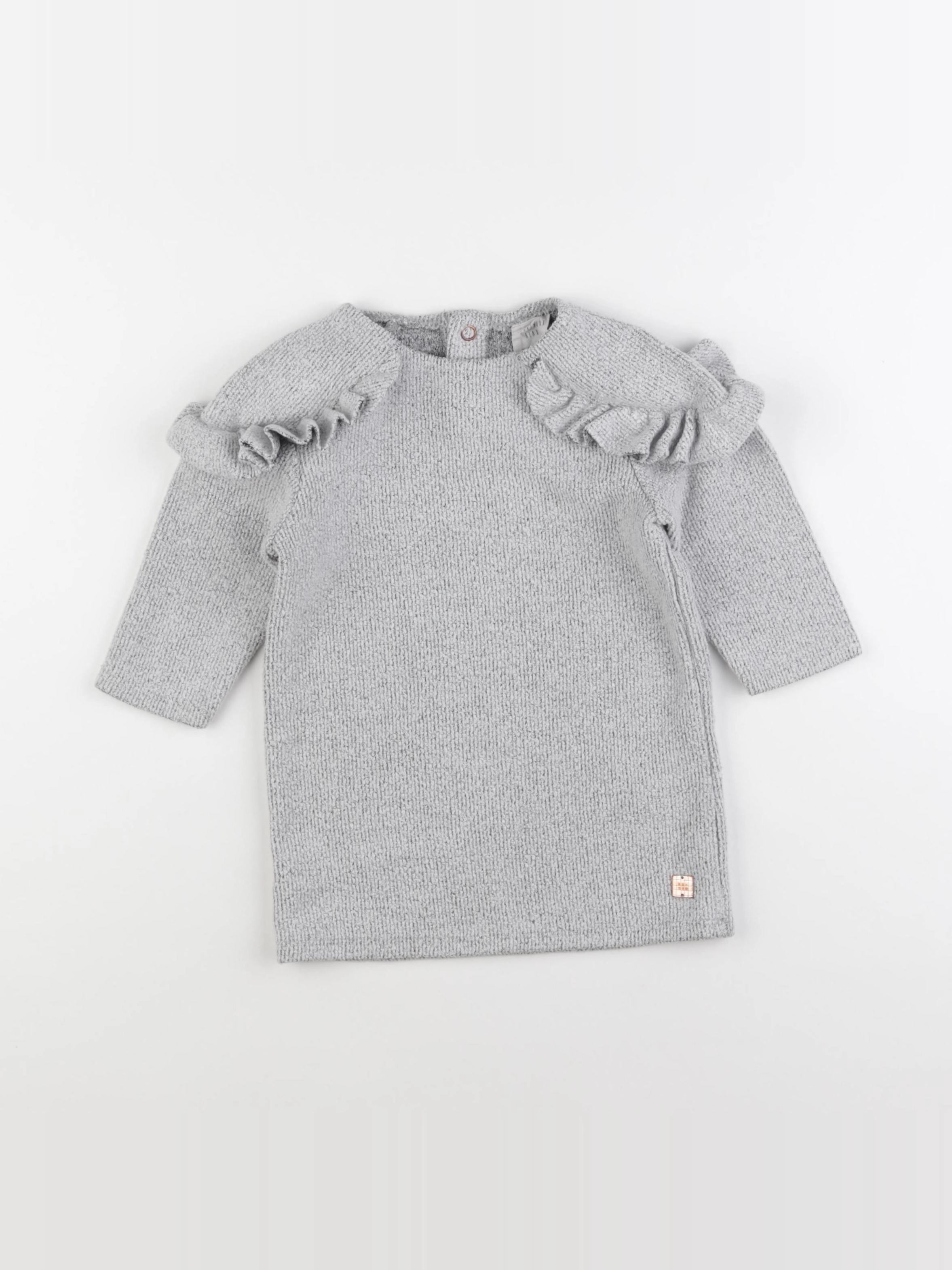 Carrément Beau - robe gris - 3 ans