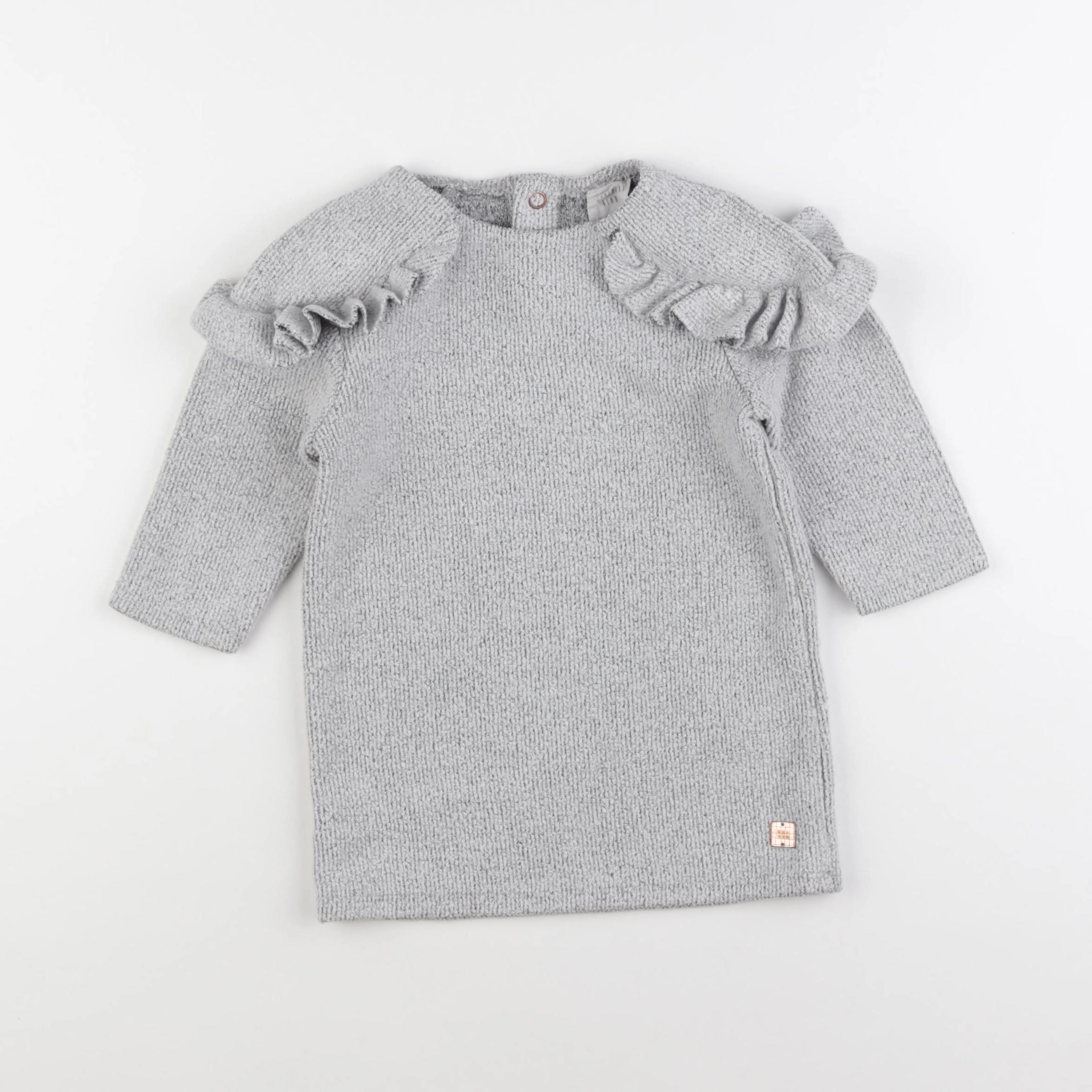 Carrément Beau - robe gris - 3 ans