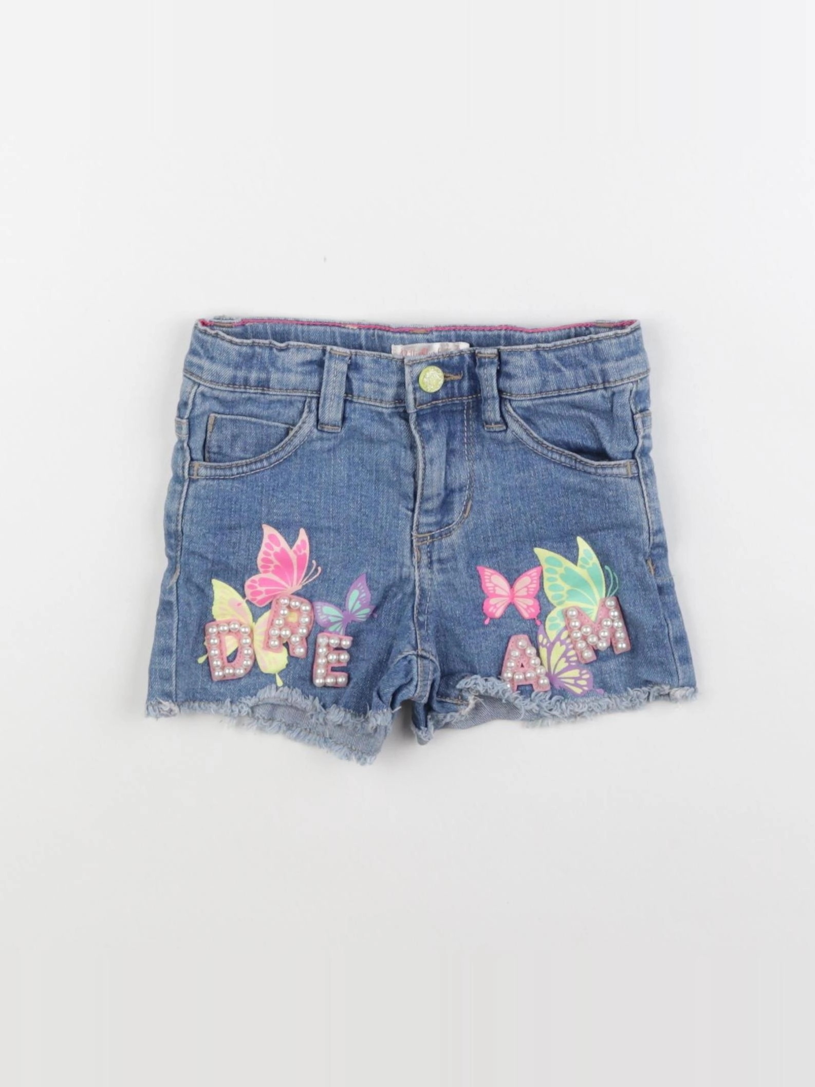 Billie Blush - short bleu - 4 ans