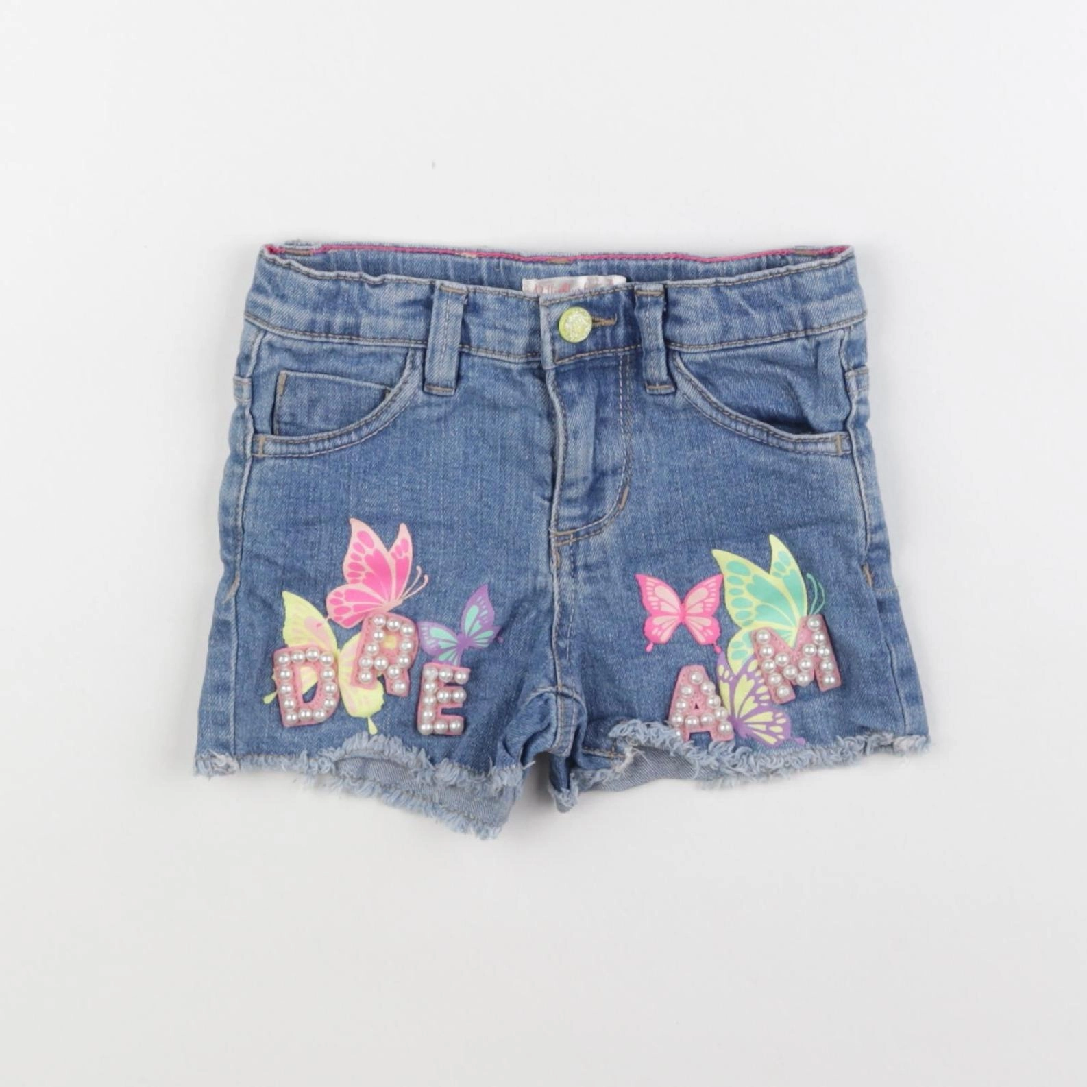 Billie Blush - short bleu - 4 ans