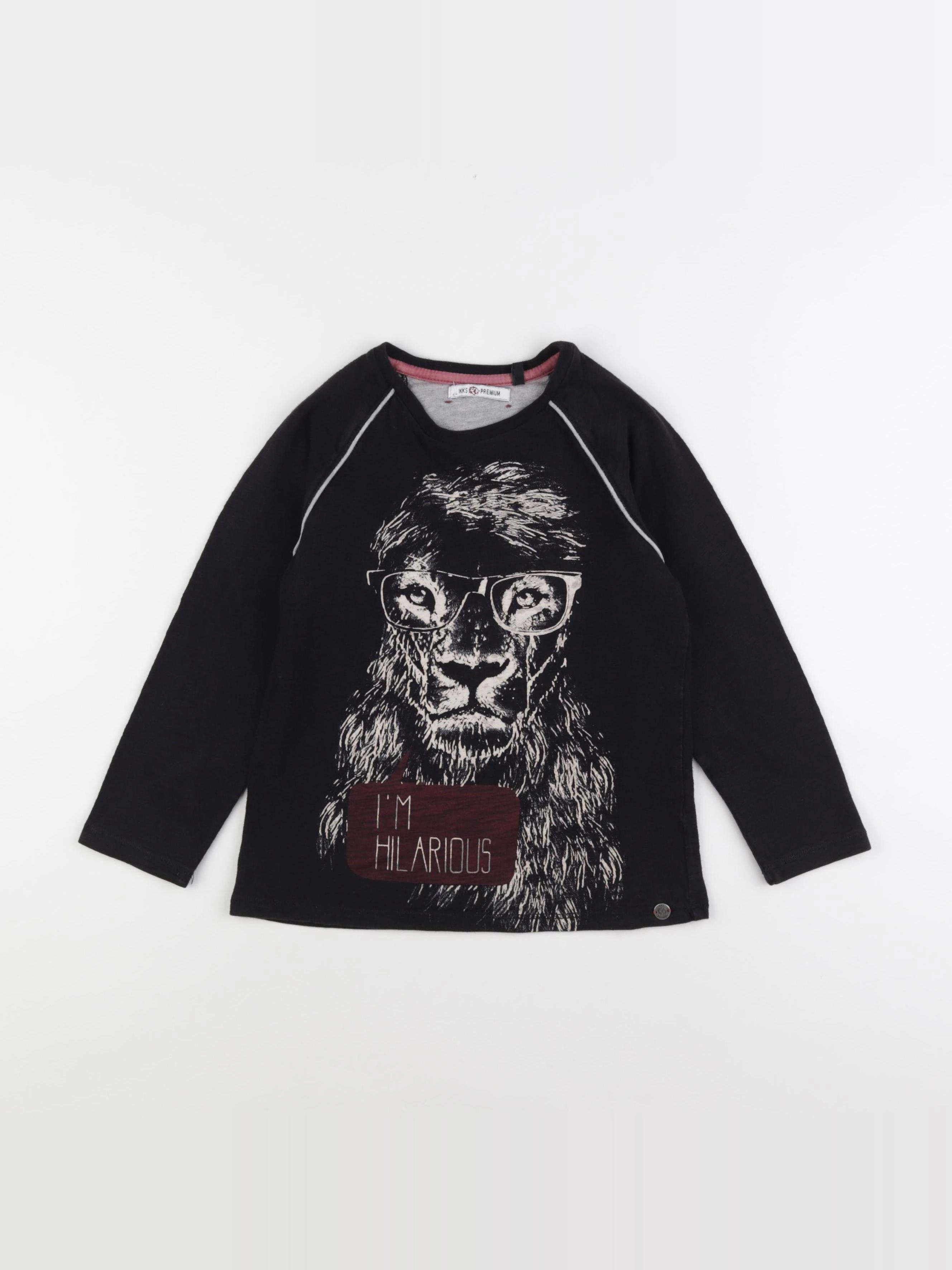 IKKS - tee-shirt noir - 5 ans
