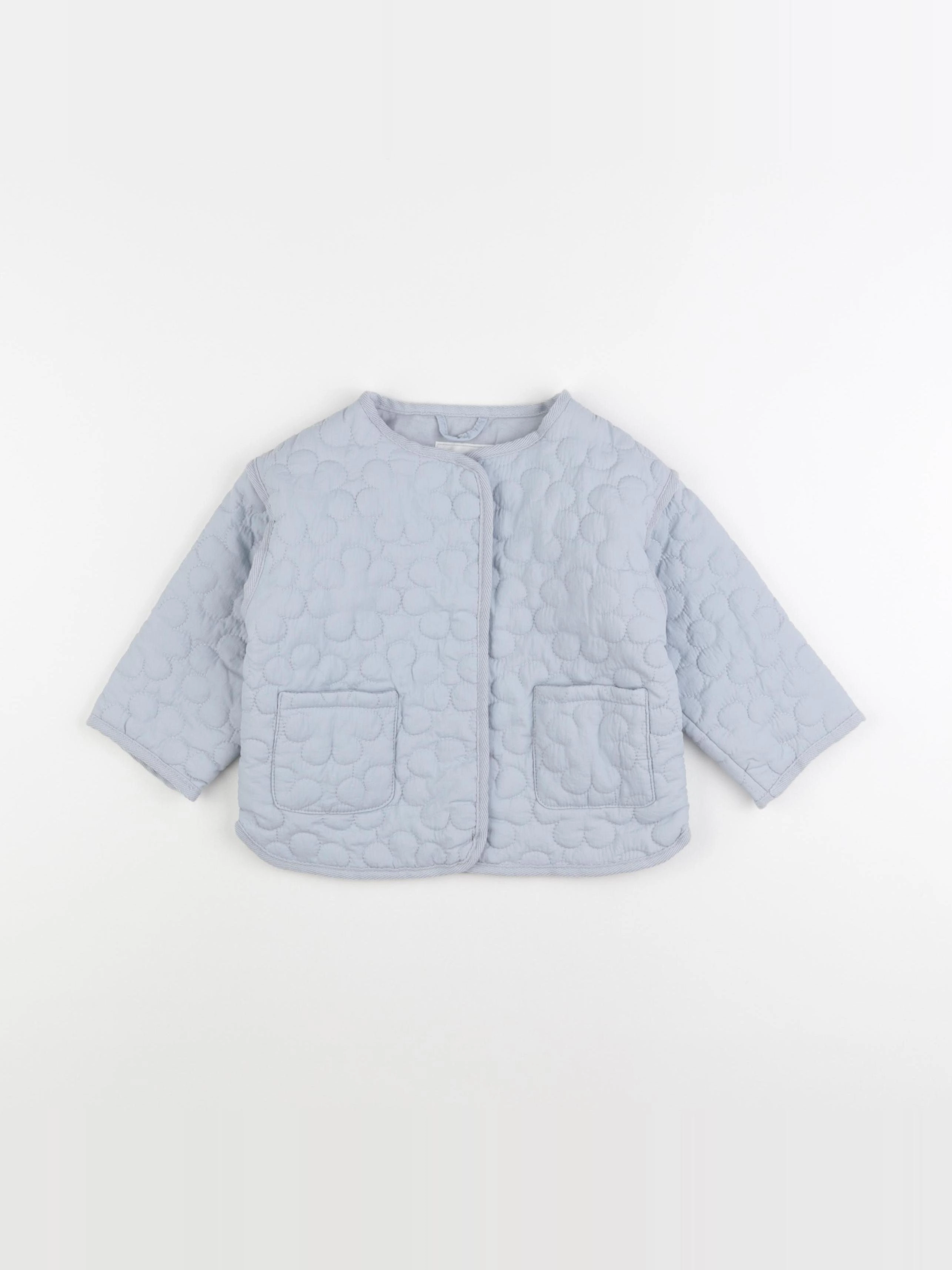Vertbaudet - doudoune bleu - 18 mois
