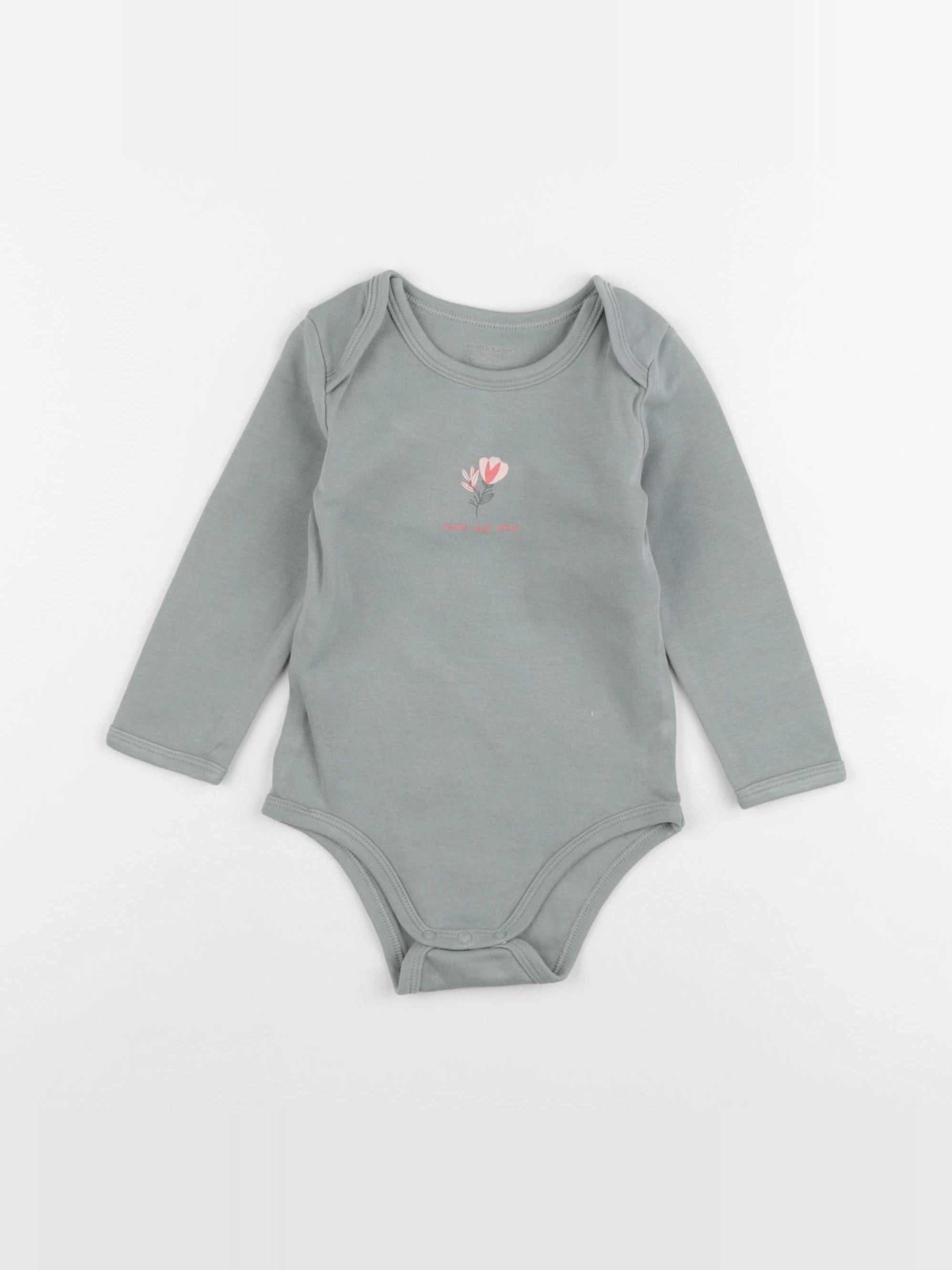 Vertbaudet - body vert - 24 mois