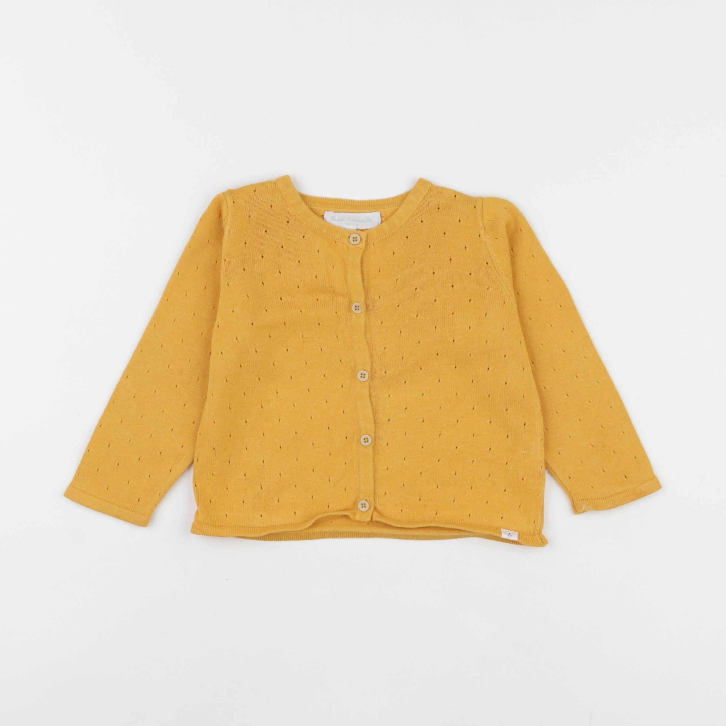 Cadet Rousselle - gilet jaune - 18 mois